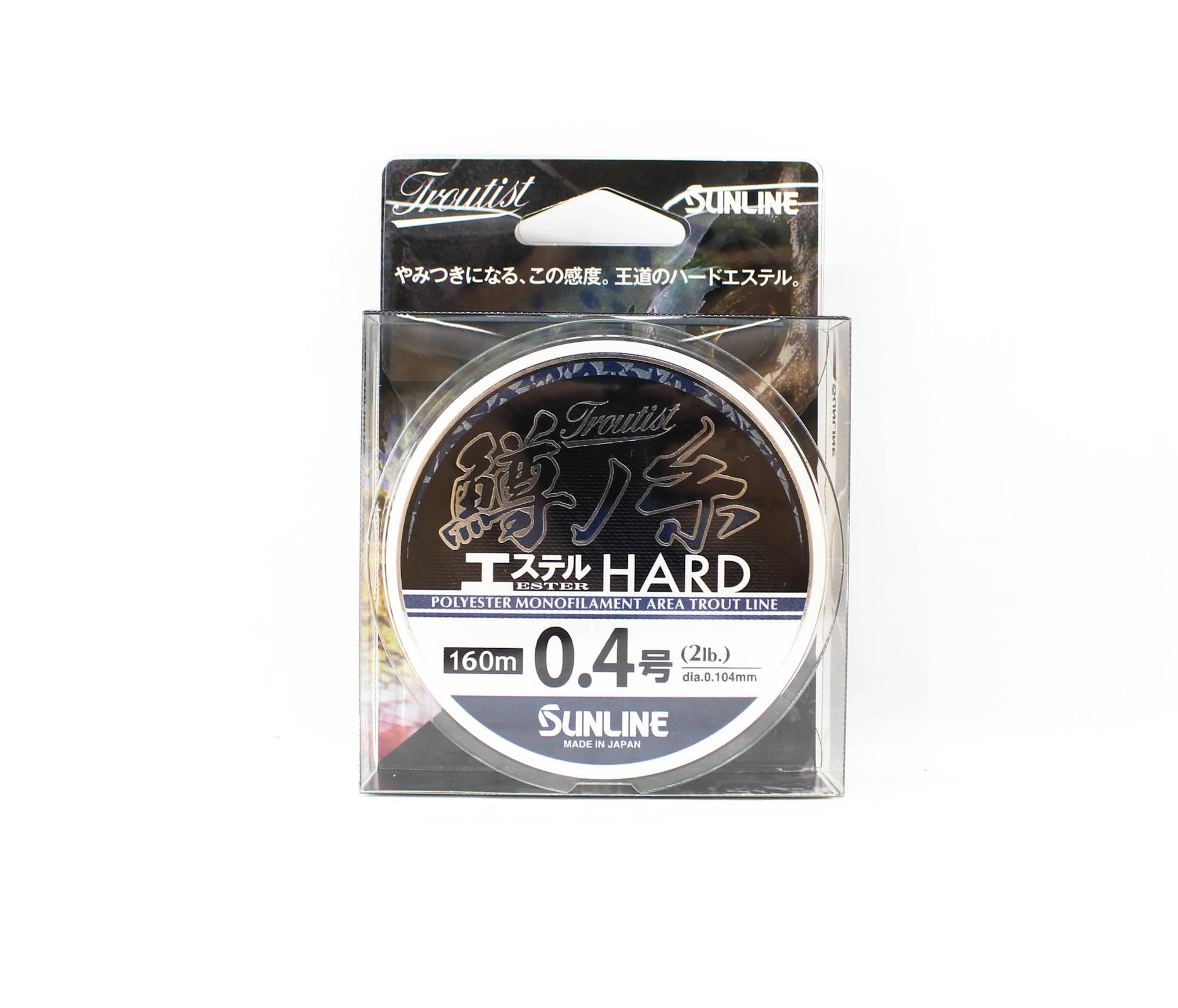 Sunline Ester Line Troutist Masu No Ito Hard 160m #0.4 2lb 0.104mm (9054)