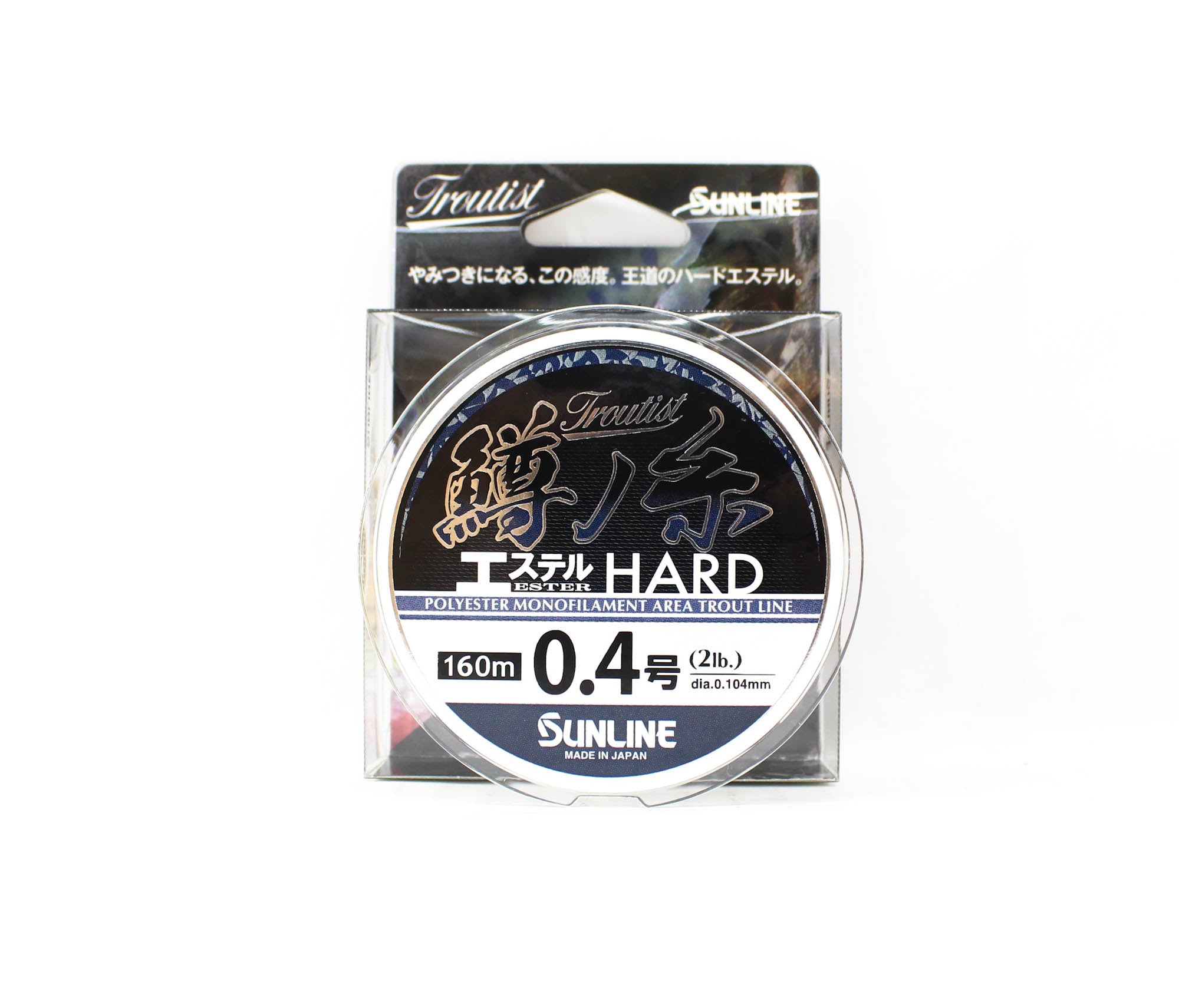 Sunline Ester Line Troutist Masu No Ito Hard 160m #0.4 2lb 0.104mm (9054)