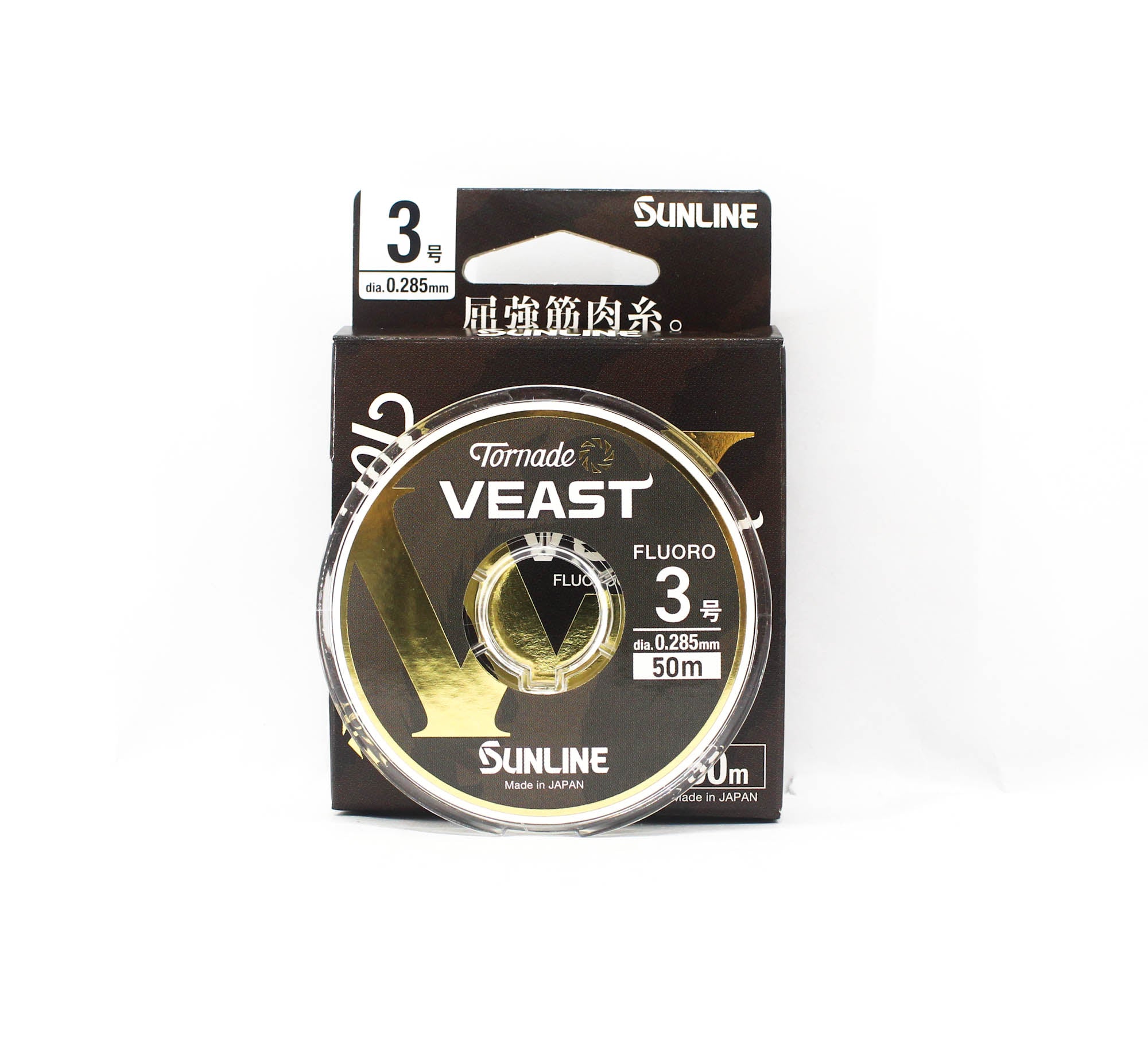 Sunline Fluorocarbon Leader Tornado Veast HG 50m Size 3 (0722)