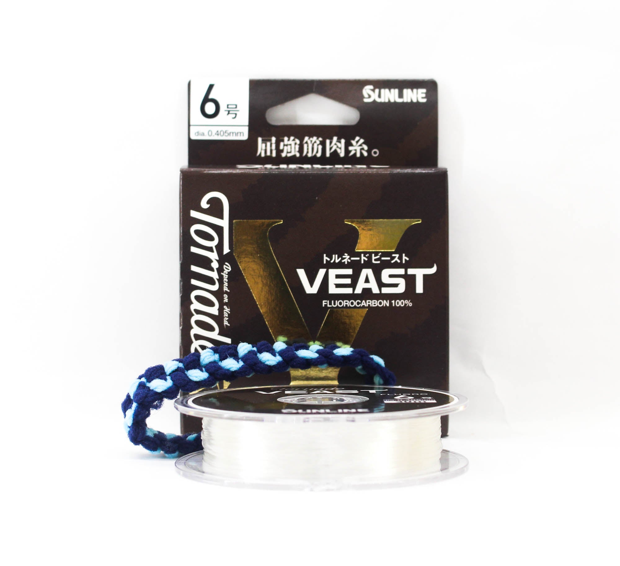 Sunline Fluorocarbon Leader Tornado Veast HG 30m Size 6 (0753)