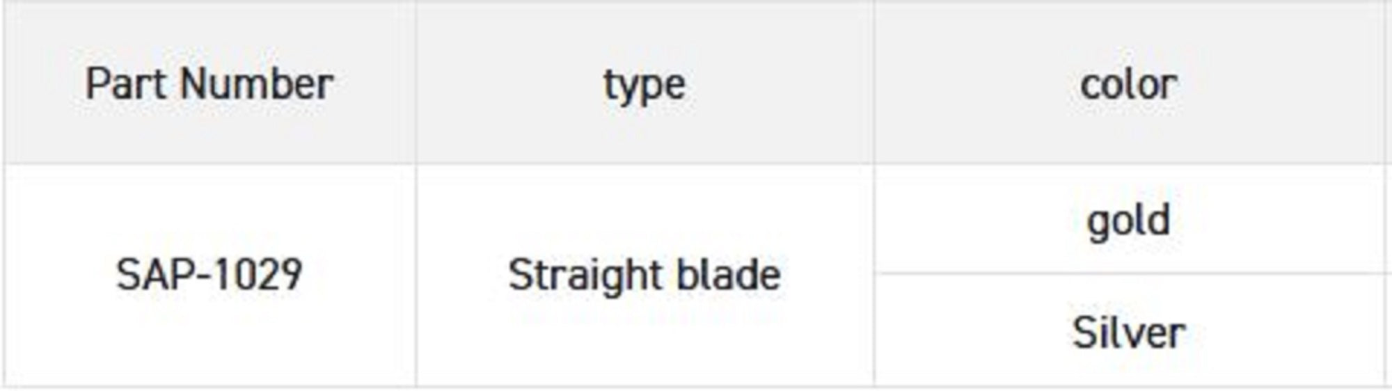 Sunline SAP-1029 Line Cutter Diagonal Cut Blade Gold (7482)