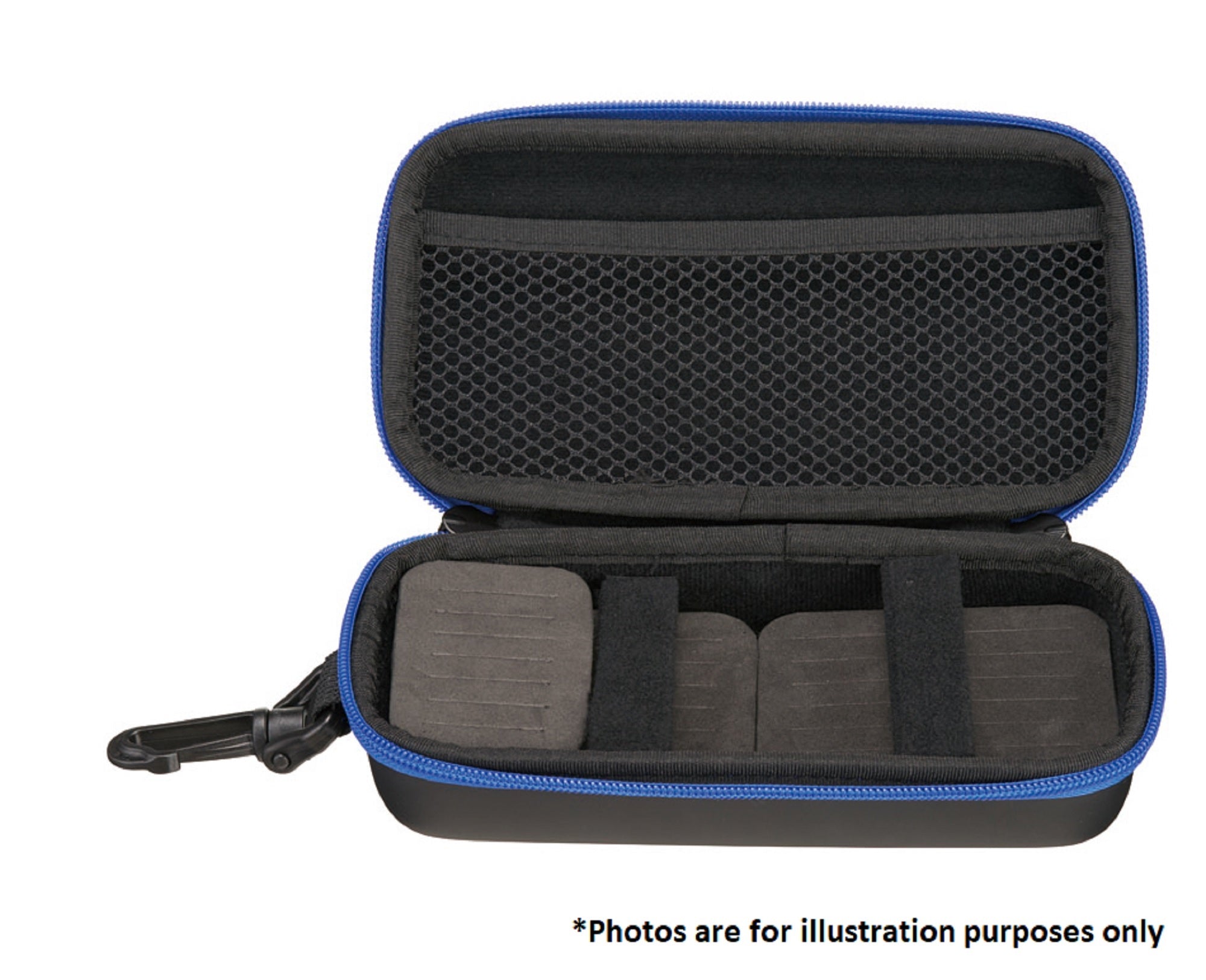 Sunline SFP-0125 Free Base Jig Storage Case 100 x 200 x 70 mm Blue (4924)