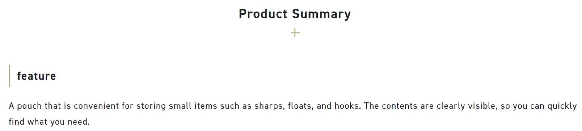 Sunline SFP-0156 Fishing Pouch Single Gold (1434)