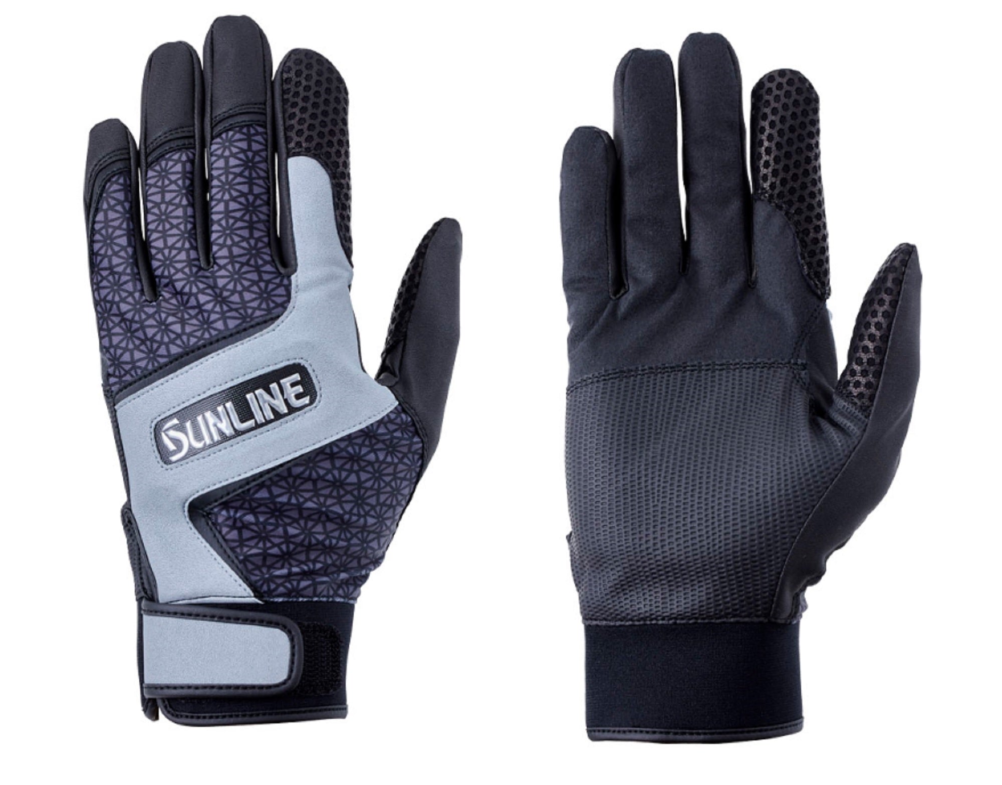 Sunline SUG-704 Salt Glove Casting Jigging Black Size L (7825)
