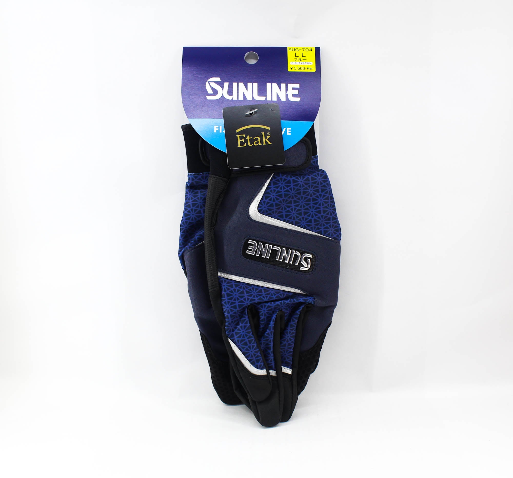 Sunline SUG-704 Salt Glove Casting Jigging Blue Size XL (7863)