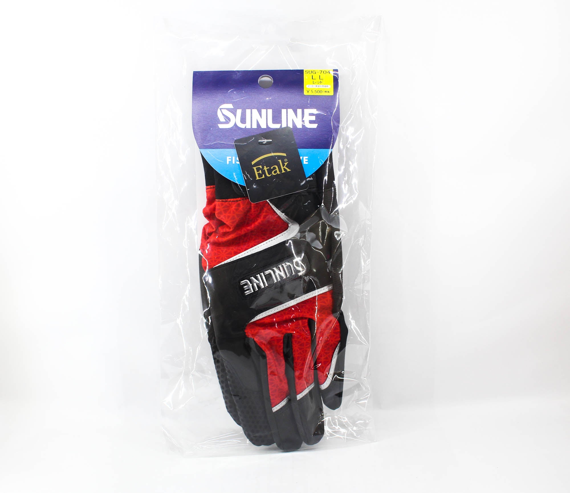 Sunline SUG-704 Salt Glove Casting Jigging Red Size XL (7894)