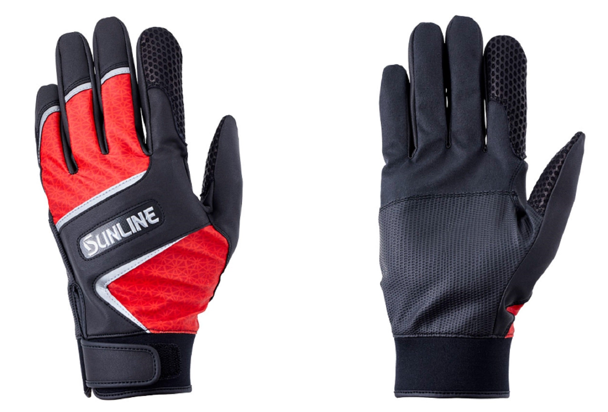 Sunline SUG-704 Salt Glove Casting Jigging Red Size XL (7894)