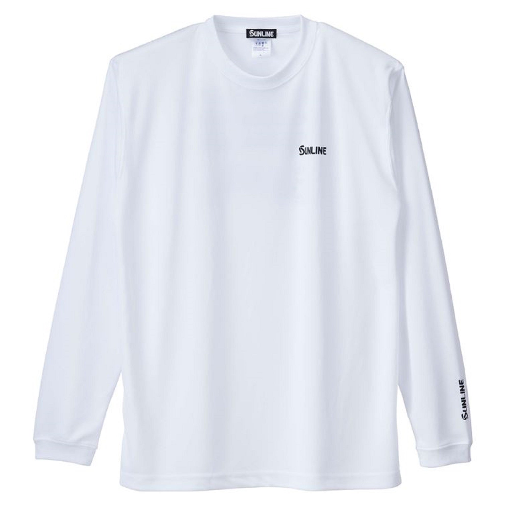 Sunline SUW-15403DLT Long Sleeve Dry T-Shirt White Size XXL (4885)