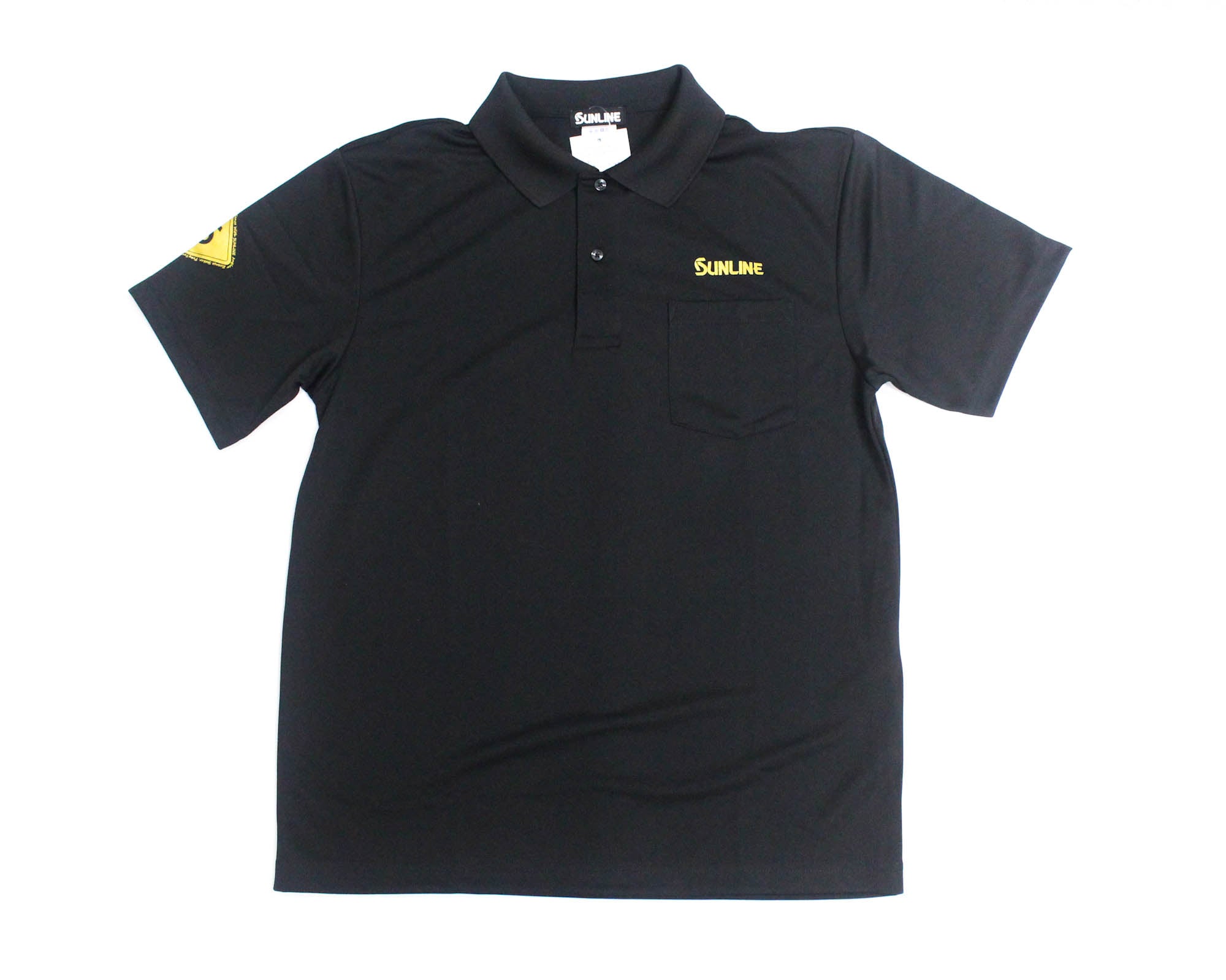 Sunline SUW-15404DP Dry Polo Shirt Black Gold Size L (5011)