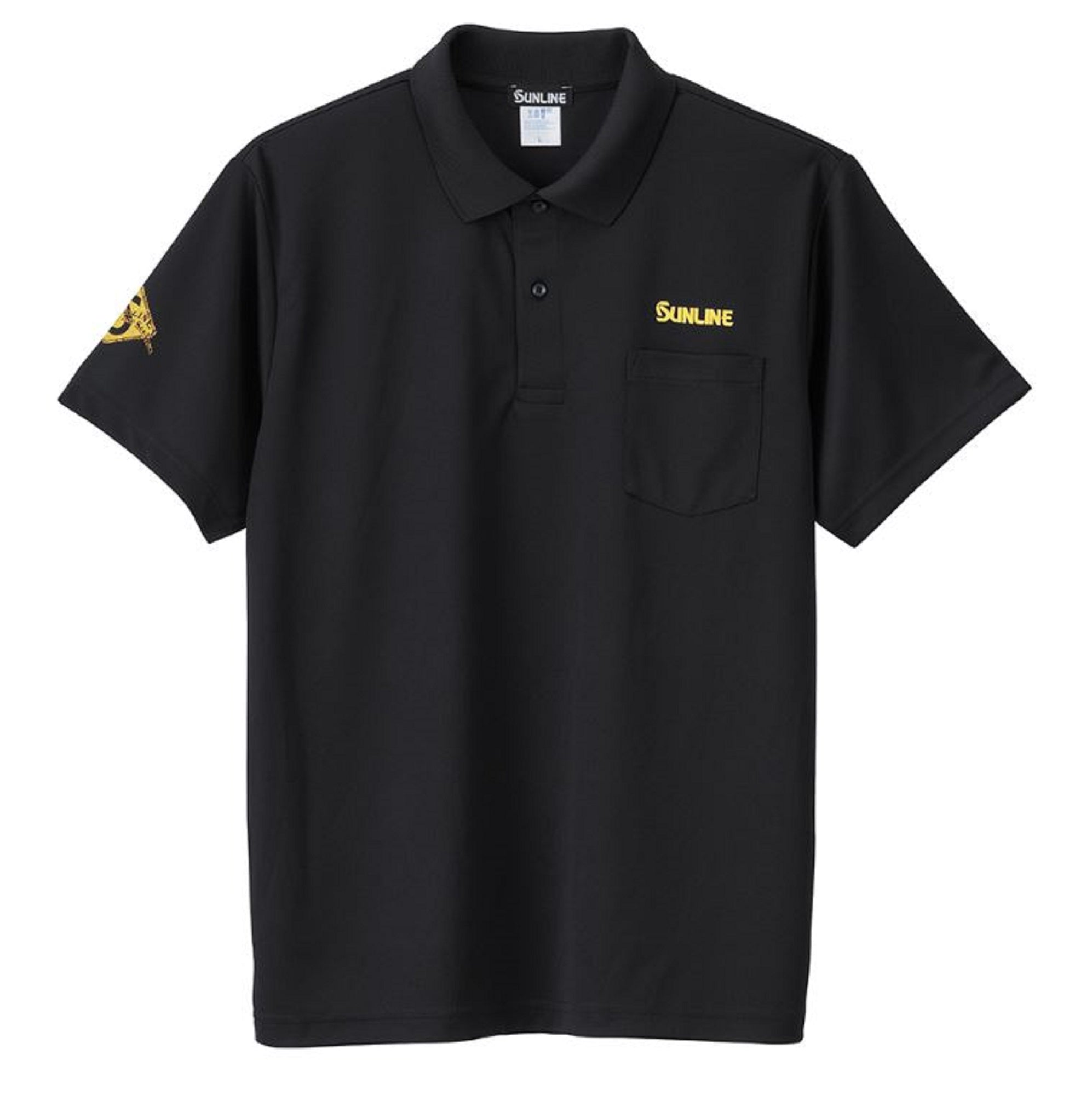 Sunline SUW-15404DP Dry Polo Shirt Black Gold Size L (5011)