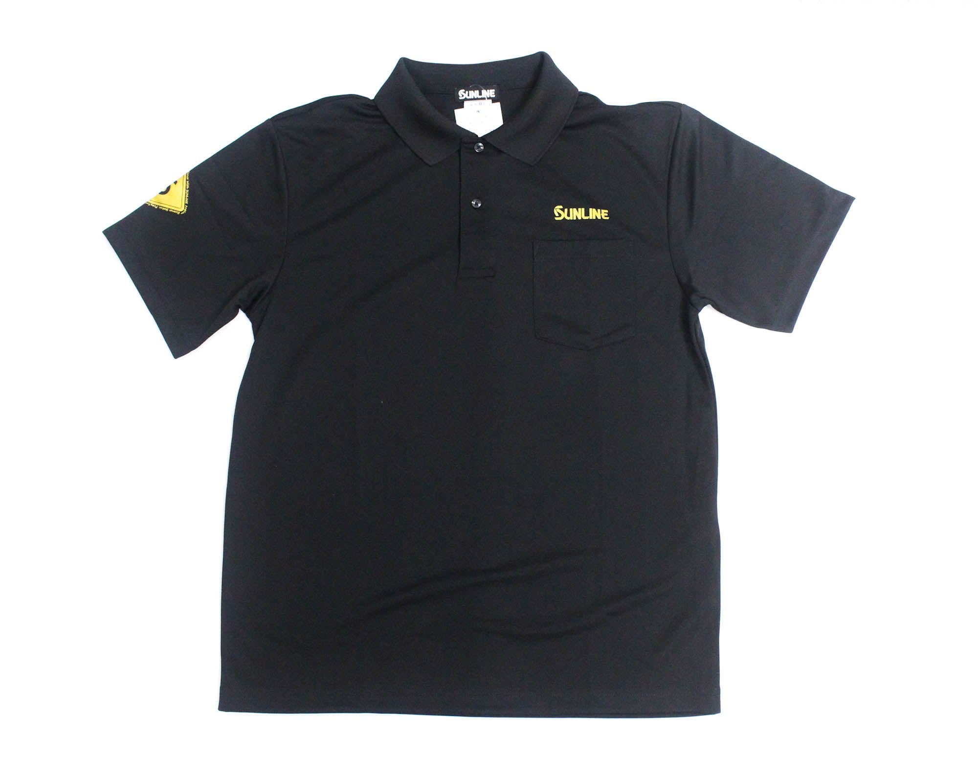 Sunline SUW-15404DP Dry Polo Shirt Black Gold Size XXL (5035)