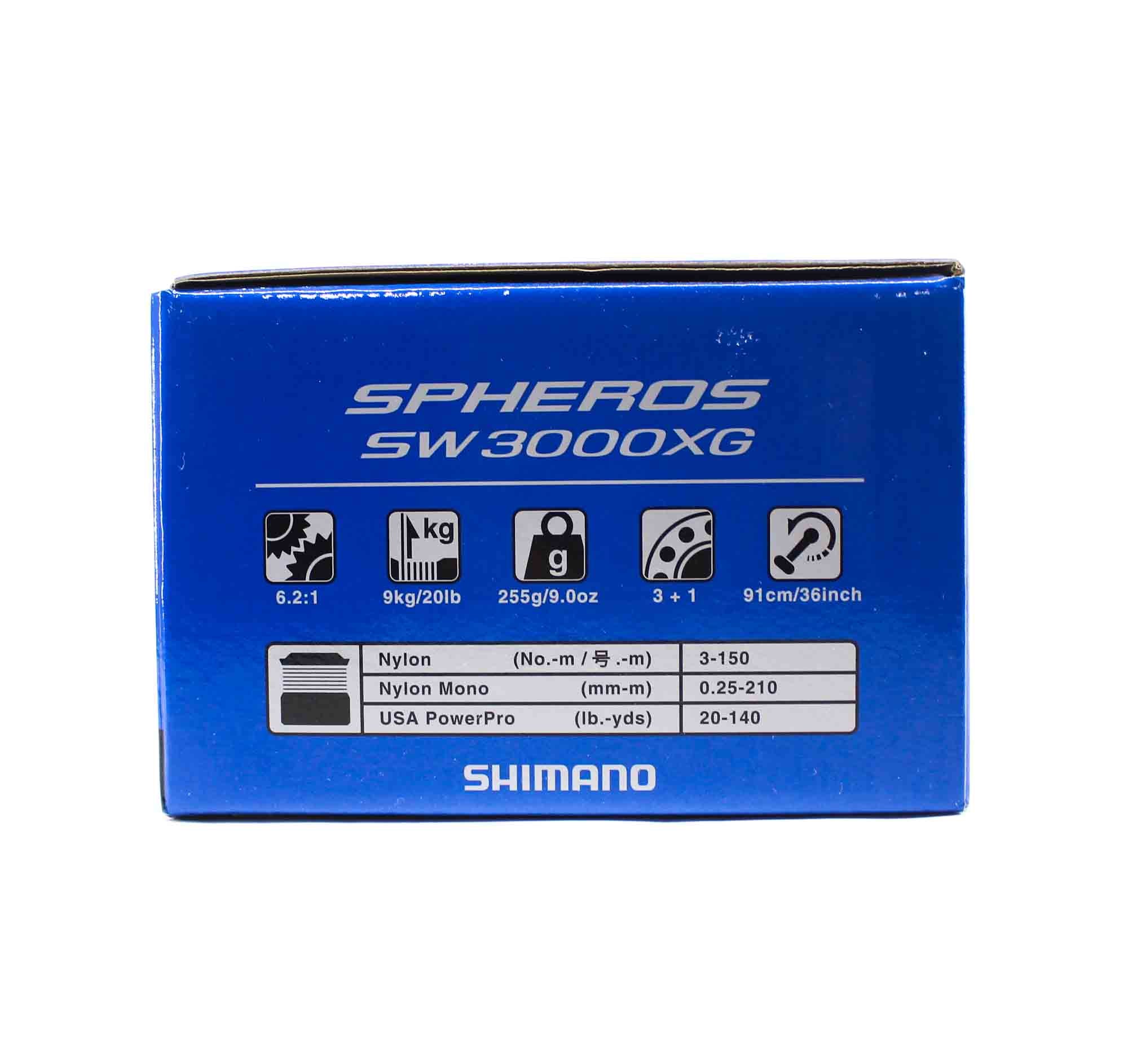 Shimano Reel Spinning Spheros SW 3000 XG (1333)