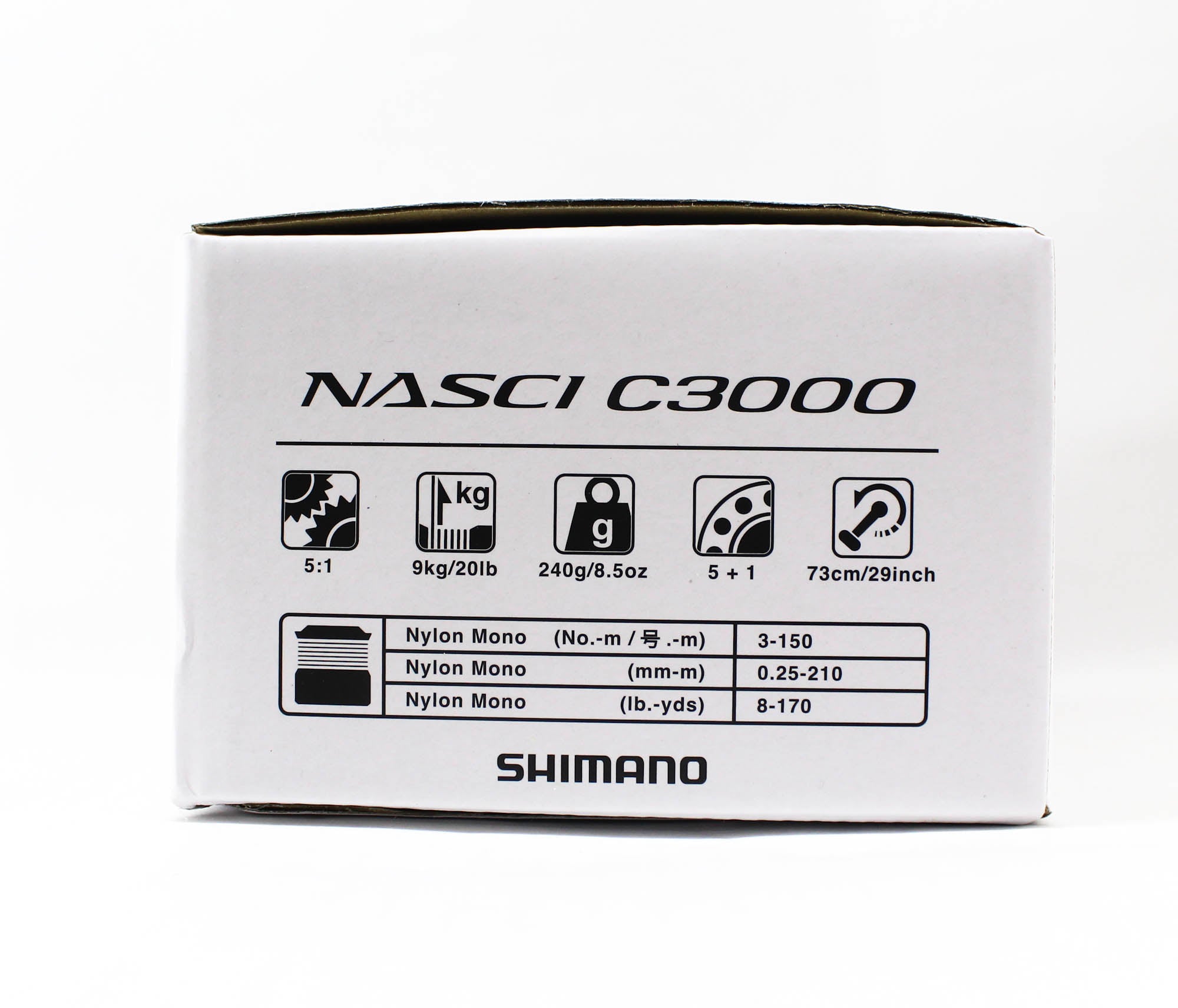 Shimano Reel Spinning Nasci C3000 NASC3000FC 2021 (3191)