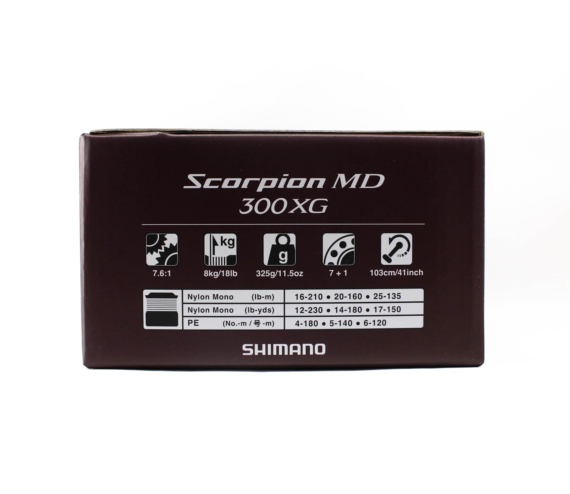 Shimano Reel Baitcast Scorpion 2024 MD 300 XG Right Hand (7144)