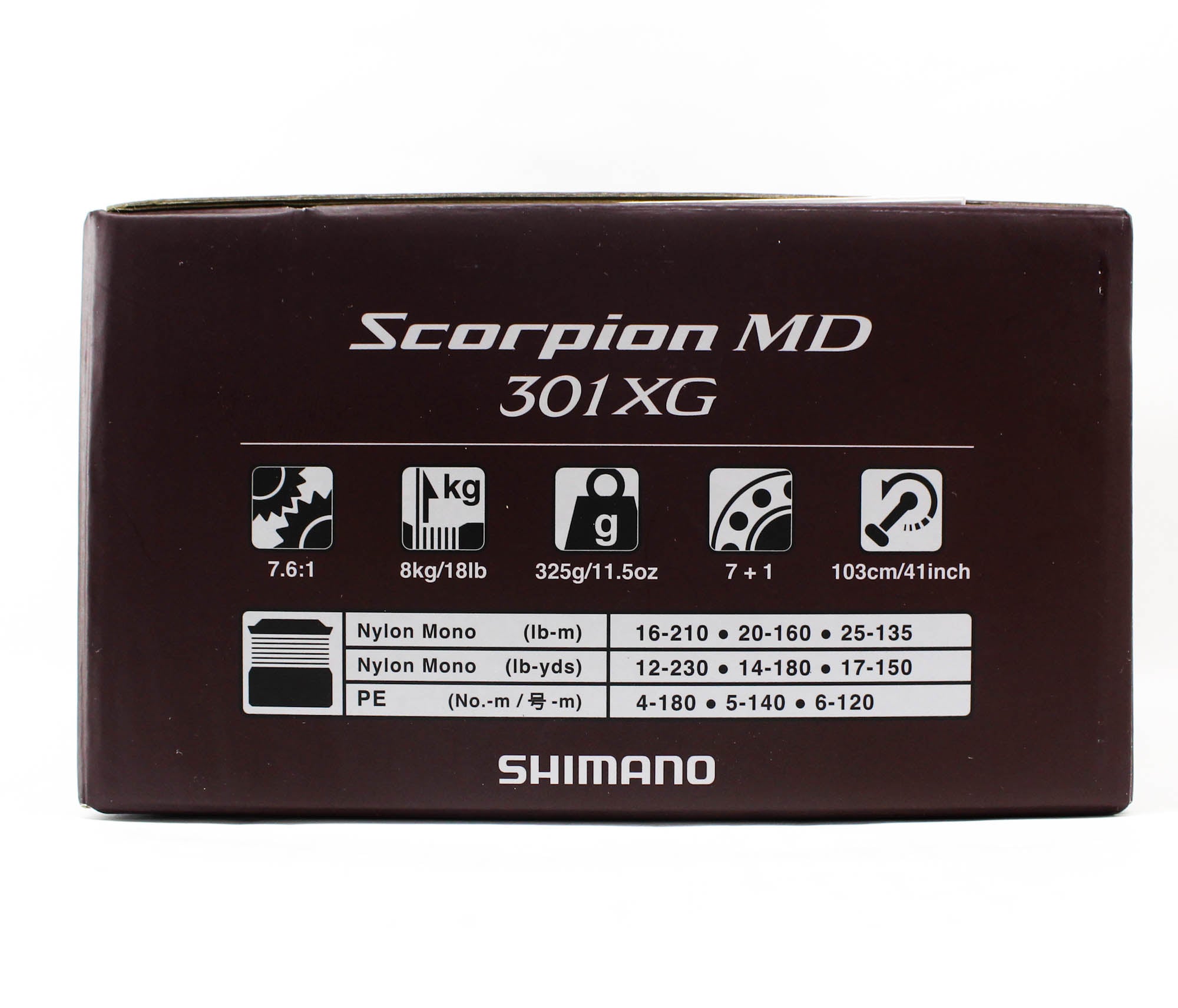 Shimano Reel Baitcast Scorpion 2024 MD 301 XG Left Hand (7151)