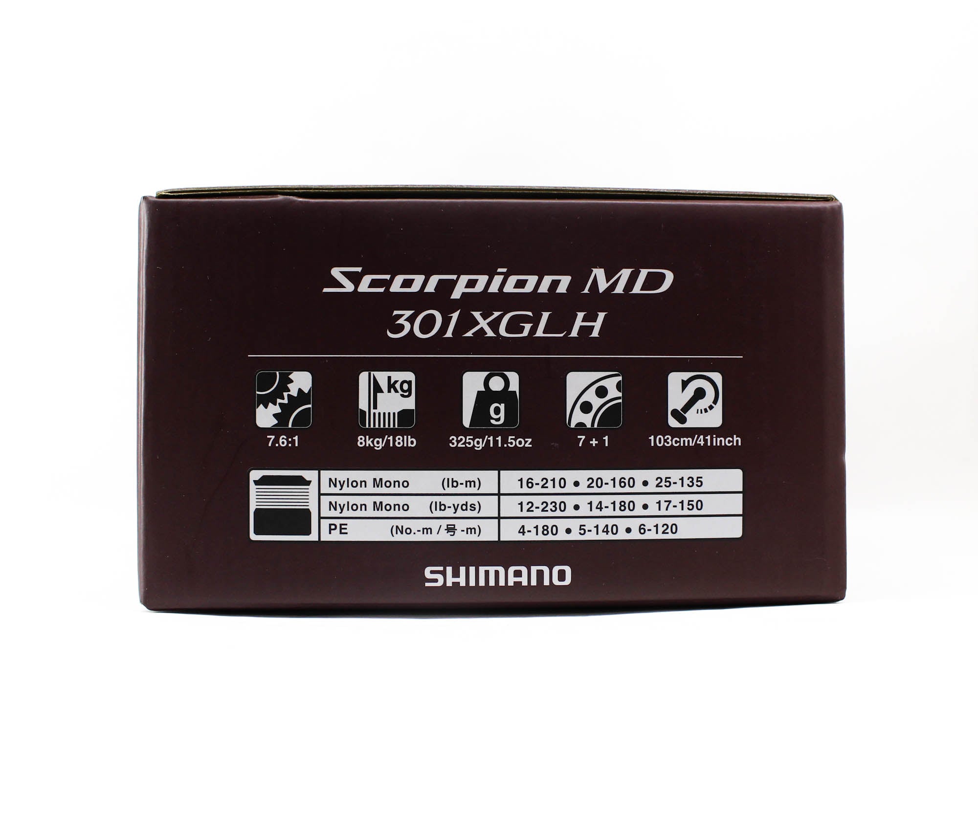 Shimano Reel Baitcast Scorpion 2024 MD 301 XGLH Left Hand (7175)