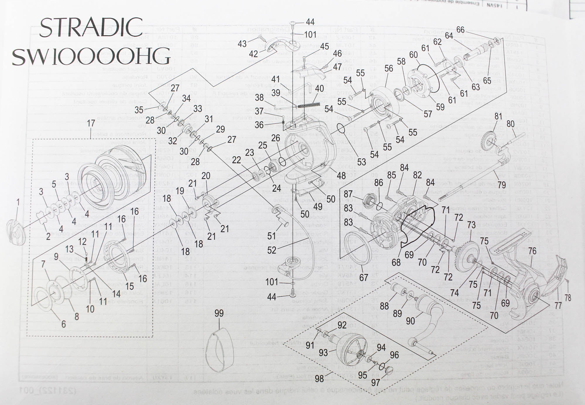Shimano Reel Spinning Stradic 2024 SW 10000 HG (7458)