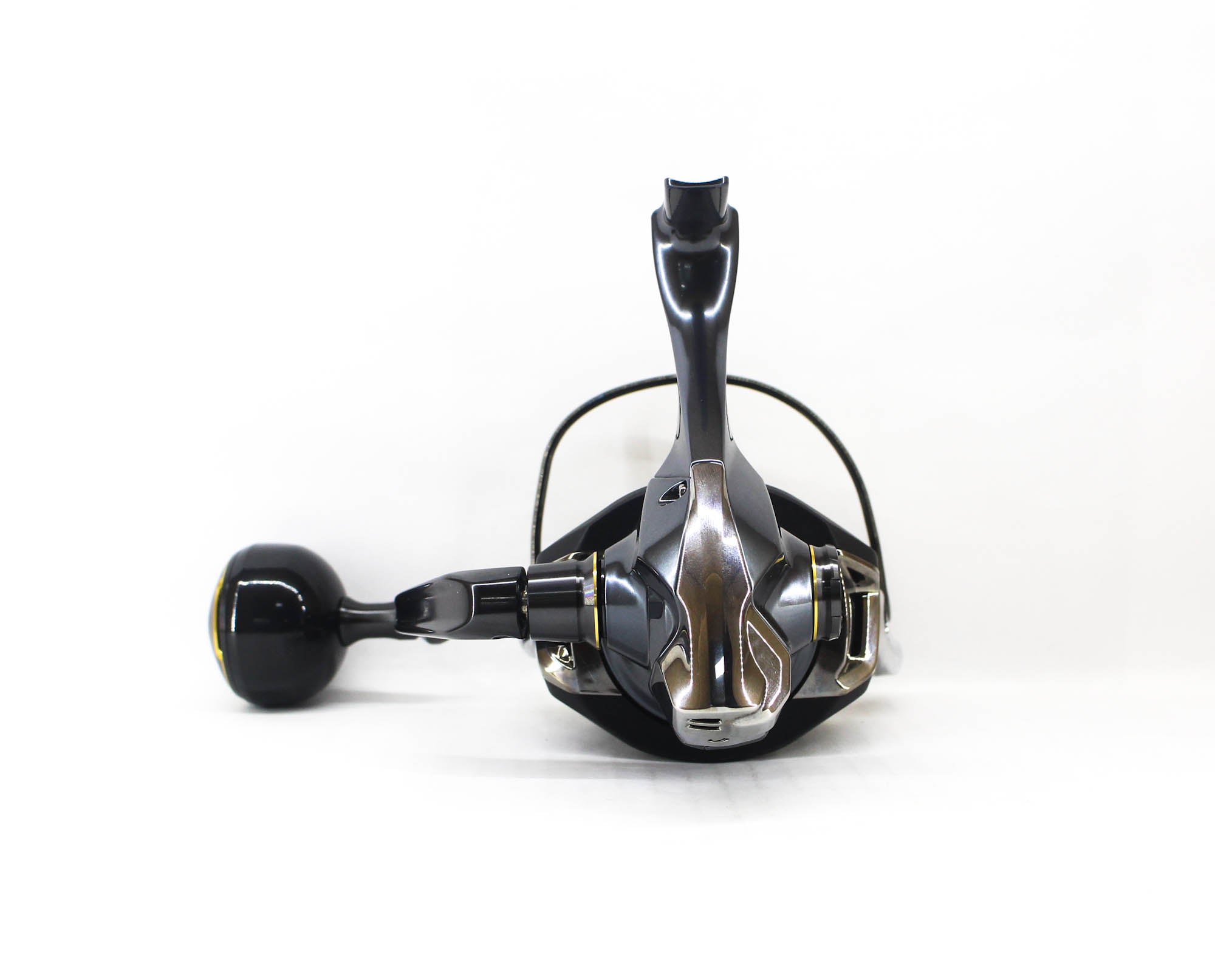 Fishing reel on a white background