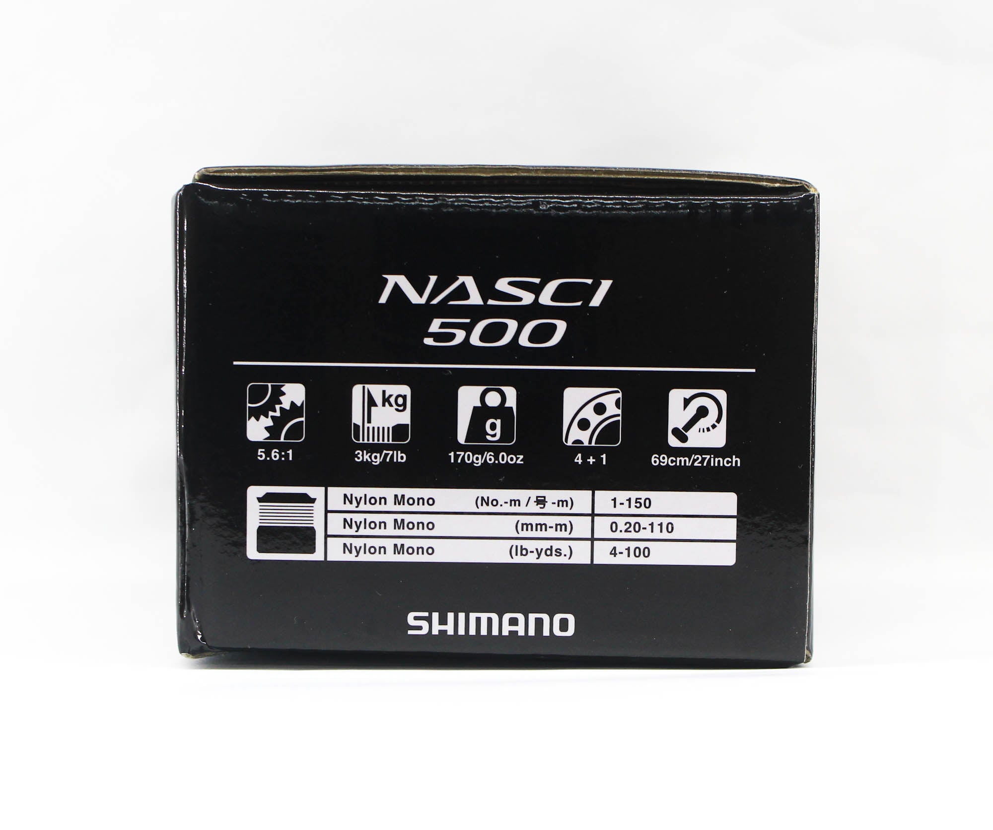 Shimano Reel Spinning Nasci 500 NAS500FD 2025 (8066)