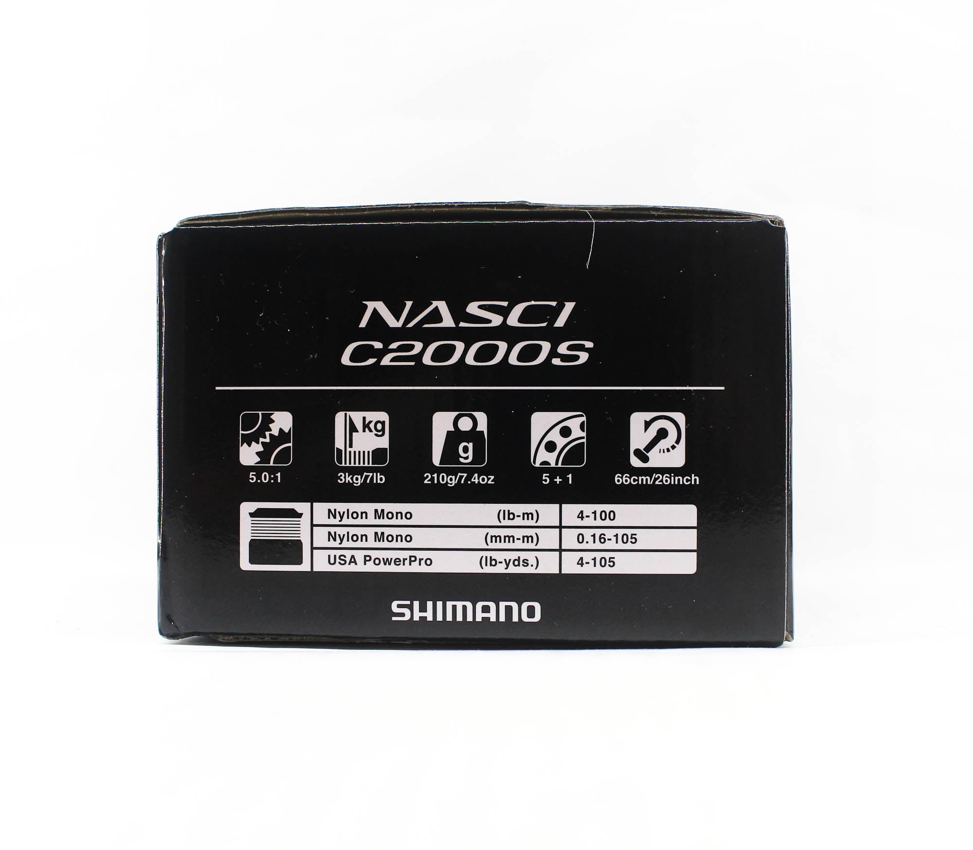 Shimano Reel Spinning Nasci C2000S NASC2000SFD 2025 (8080)