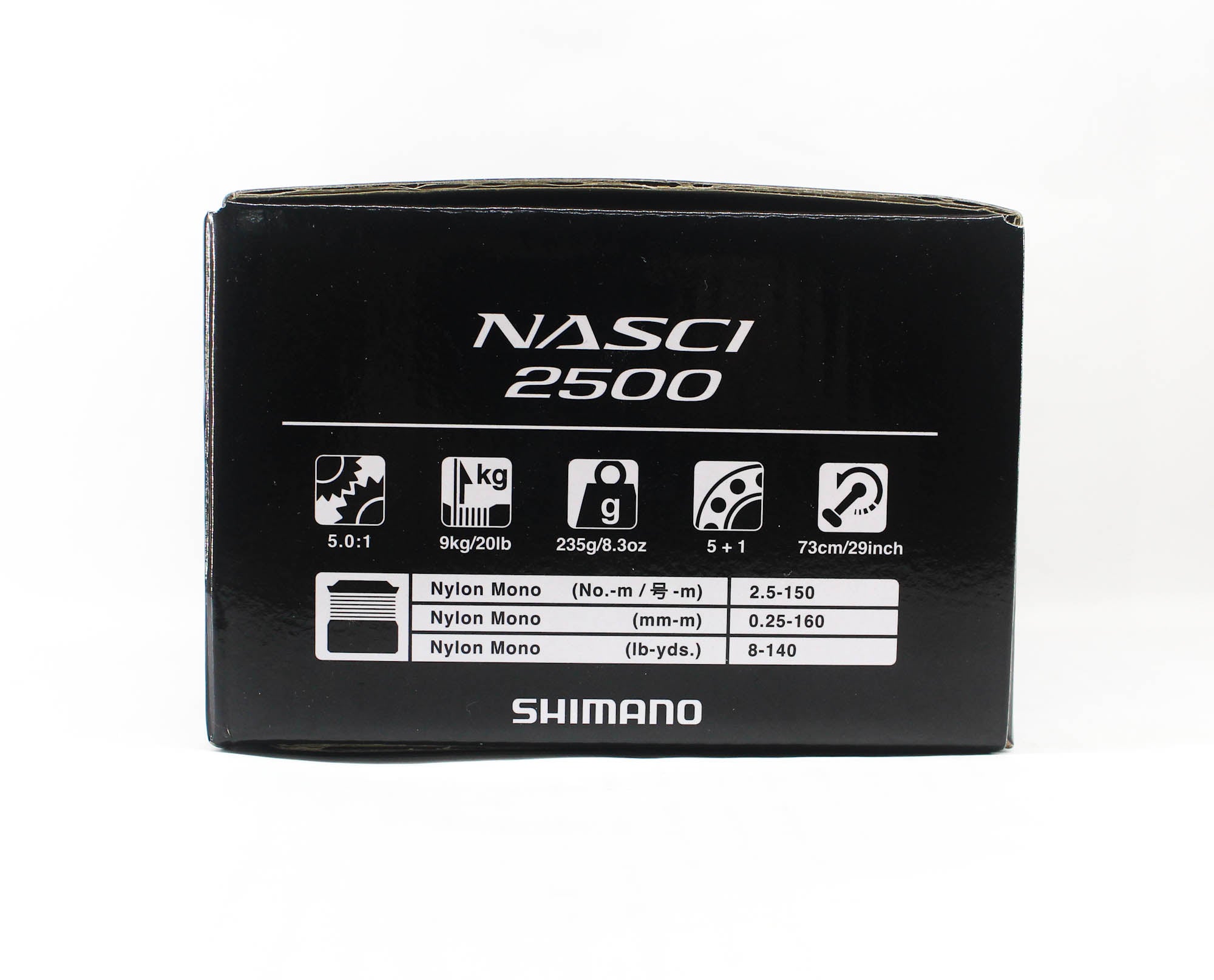 Shimano Reel Spinning Nasci 2500 NAS2500FD 2025 (8103)