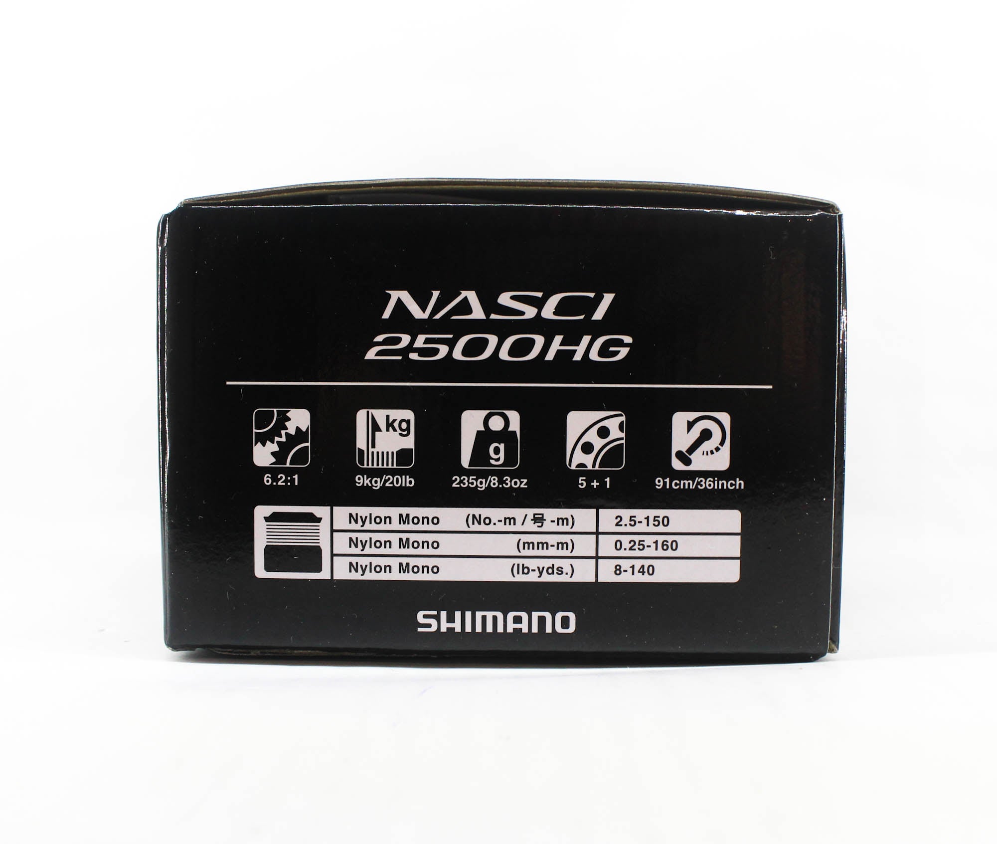 Shimano Reel Spinning Nasci 2500HG NAS2500HGFD 2025 (8110)