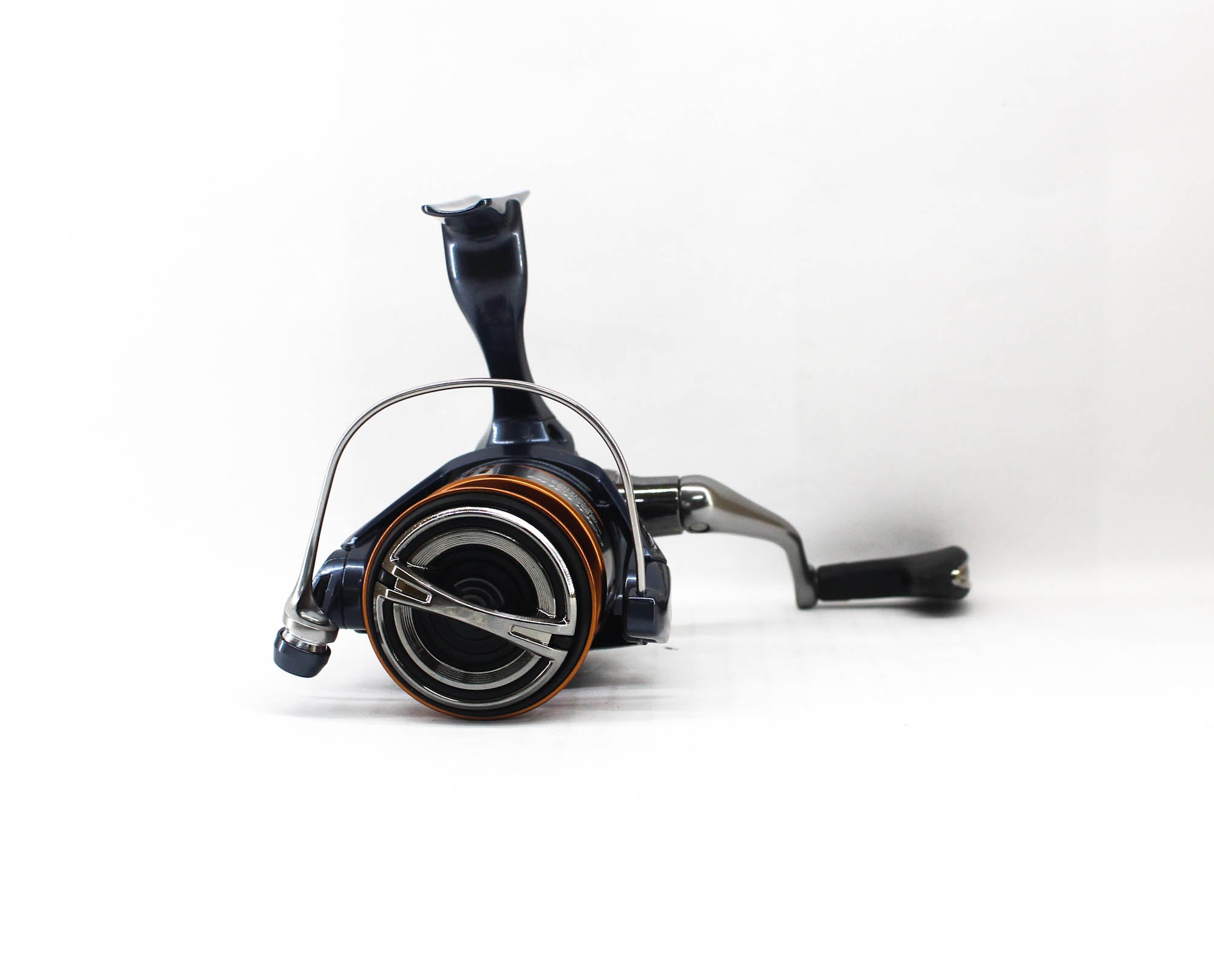 Fishing reel on a white background