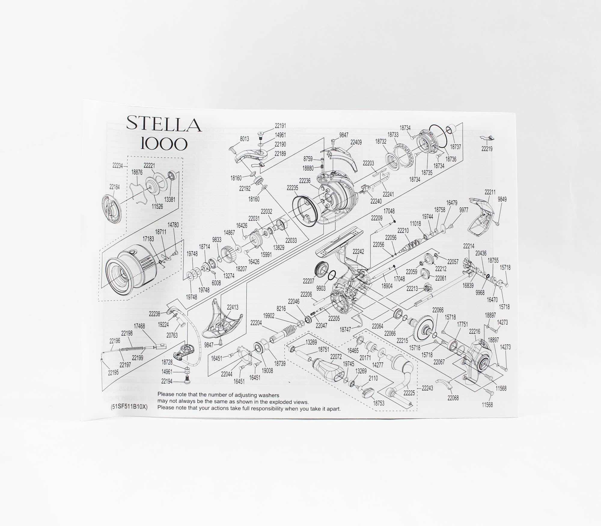 Shimano Reel Spinning Stella STL1000FK 1000 (0119)