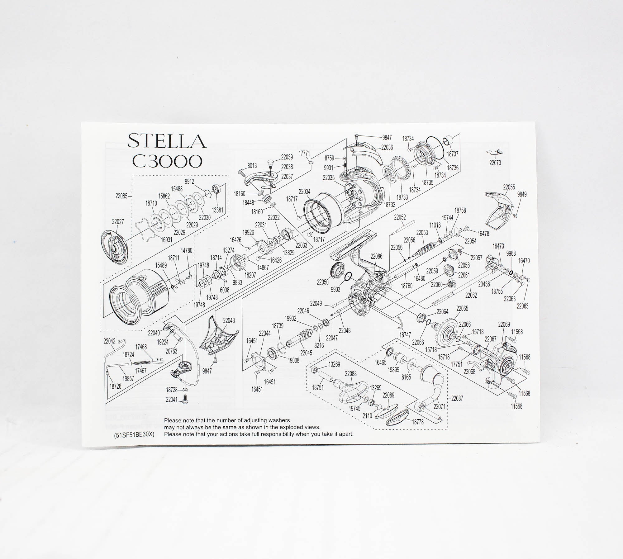 Shimano Reel Spinning Stella STLC3000FK C3000 (0171)