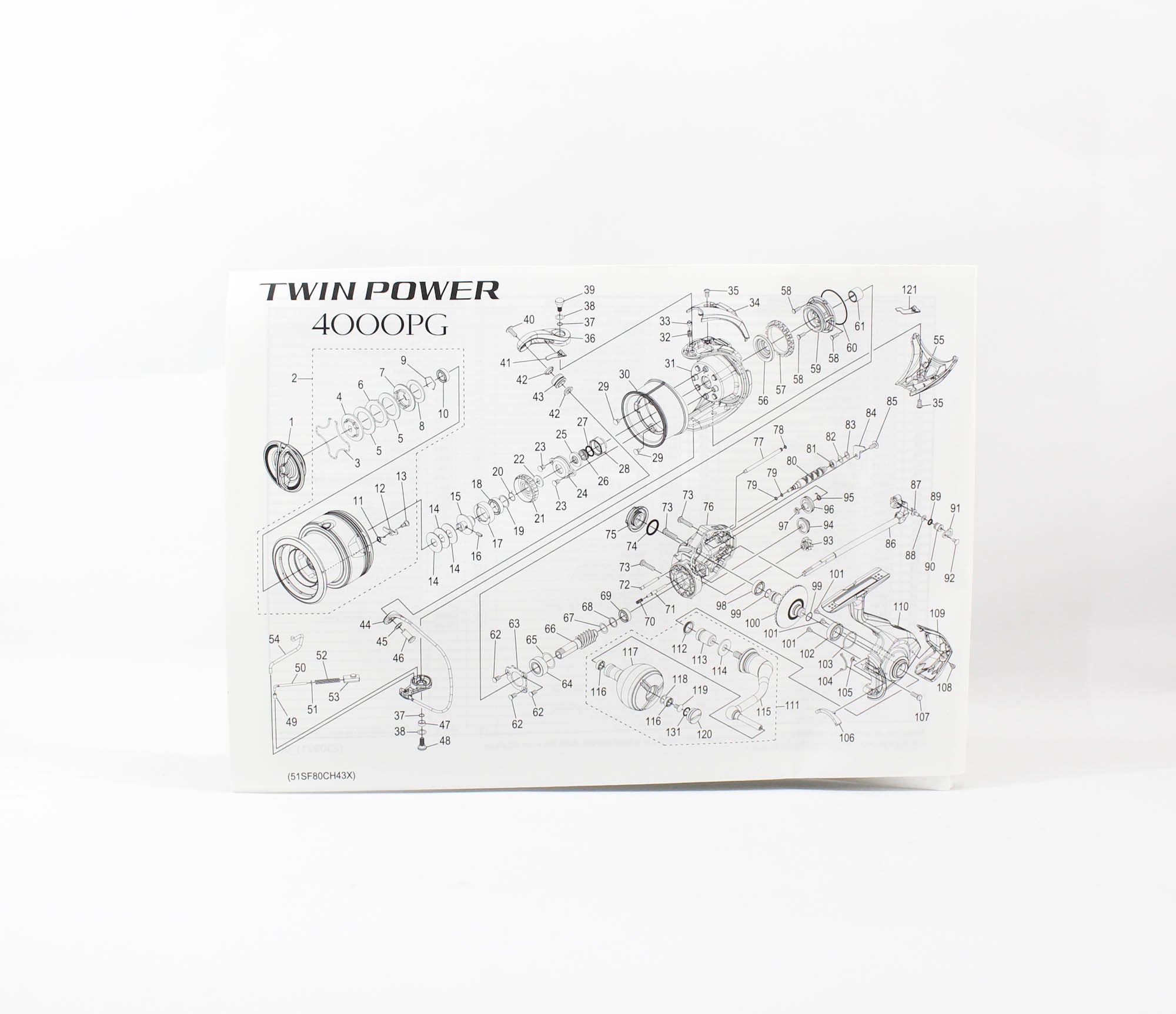 Shimano Reel Spinning Twinpower FE 4000 PG 2024 (1031)