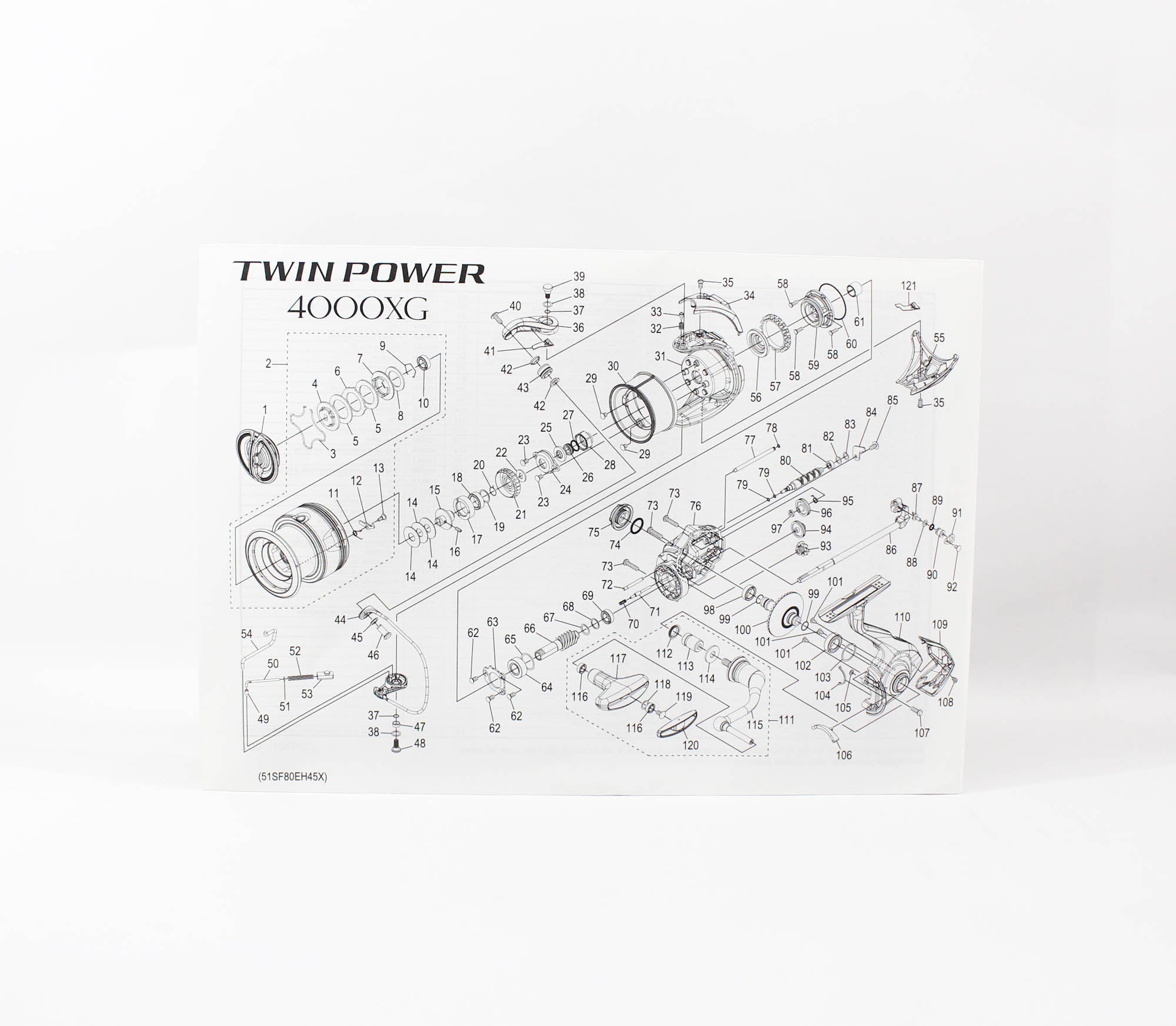 Shimano Reel Spinning Twinpower FE 4000 XG 2024 (1055)