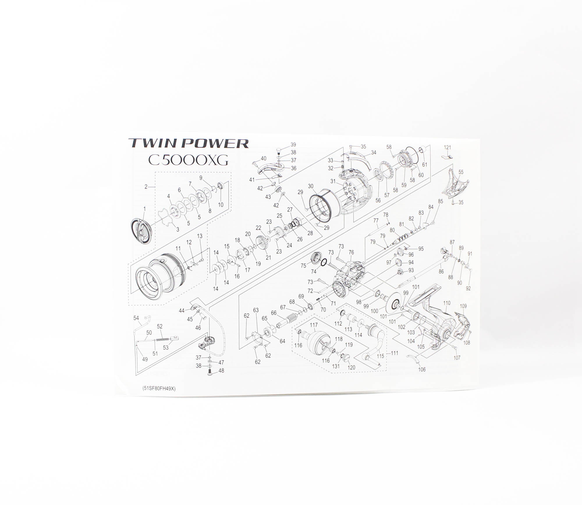 Shimano Reel Spinning Twinpower FE C5000 XG 2024 (1062)