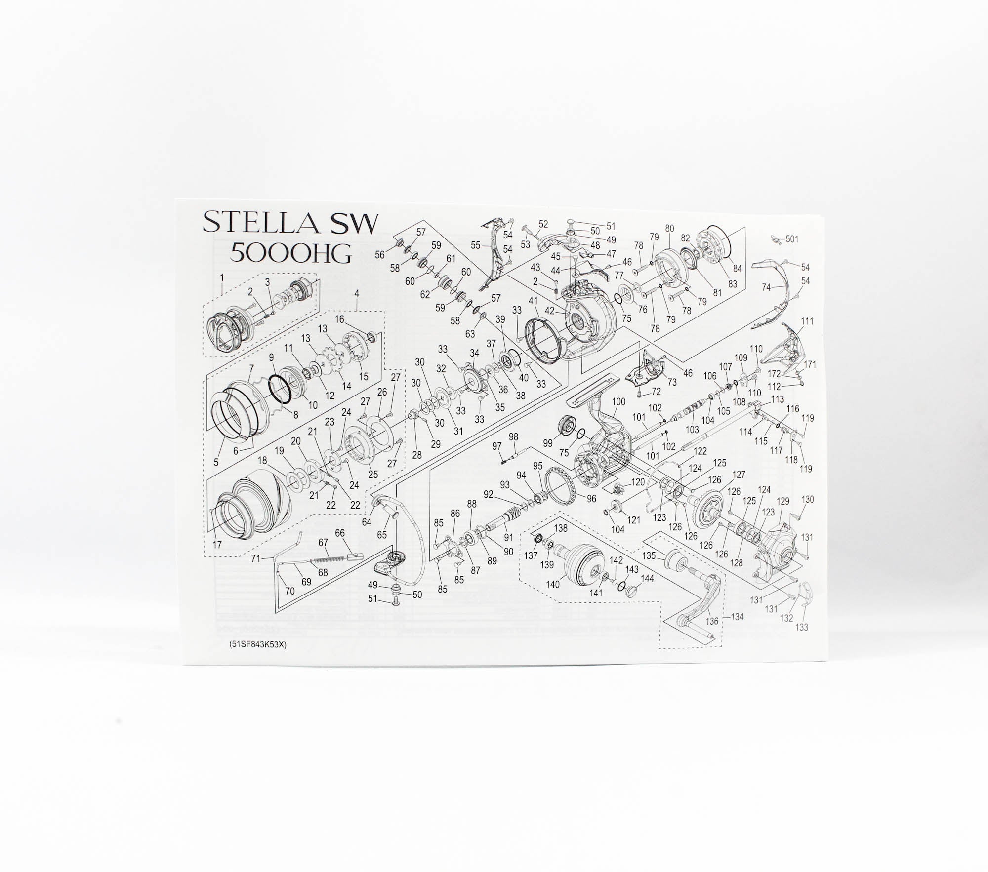 Shimano Reel Spinning Stella STLSW5000HGD SW 5000 HG 2026 (1154)