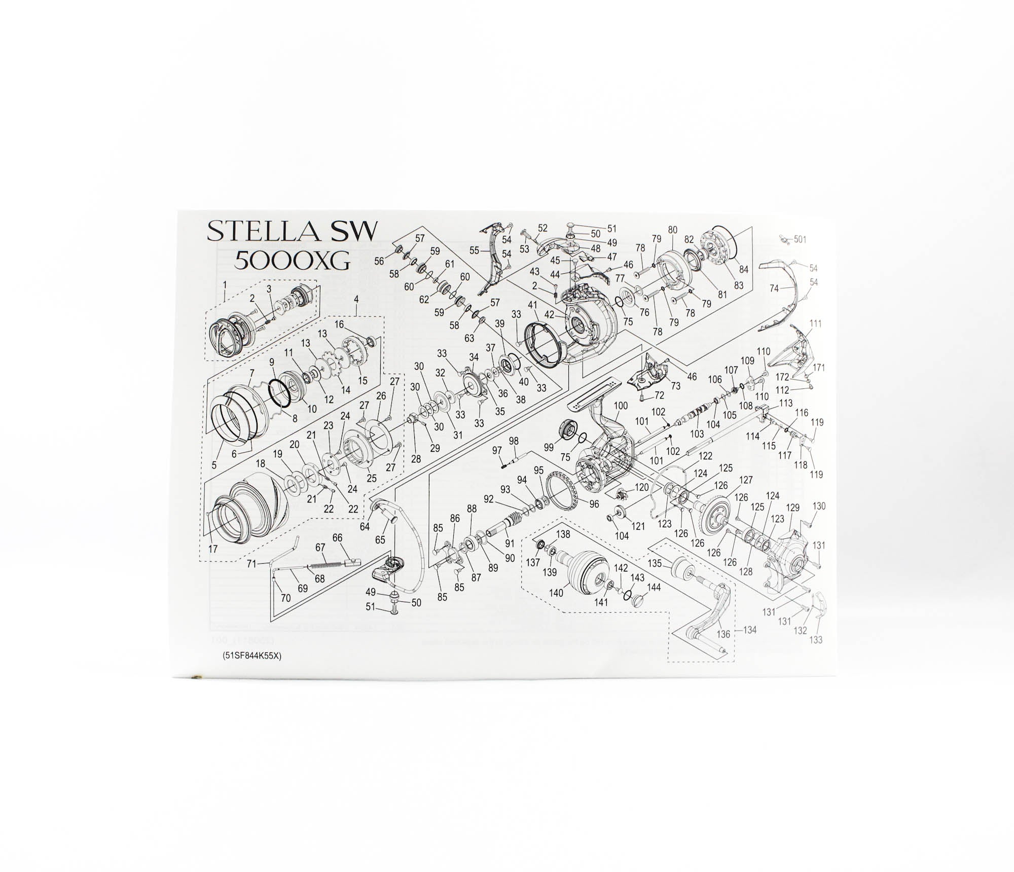 Shimano Reel Spinning Stella STLSW5000XGD SW 5000 XG 2026 (1161)