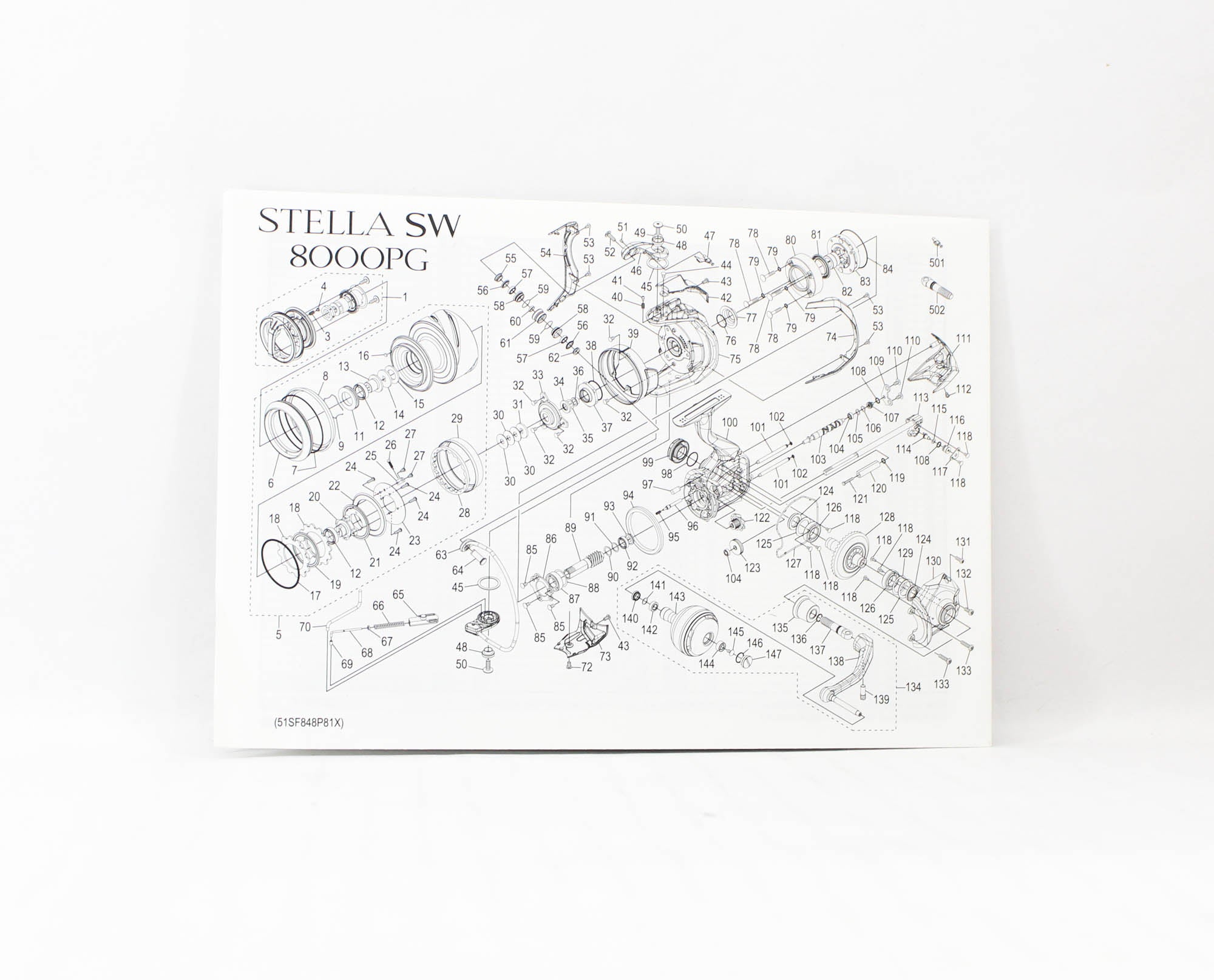 Shimano Reel Spinning Stella STLSW8000PGD SW 8000 PG 2025 (1208)