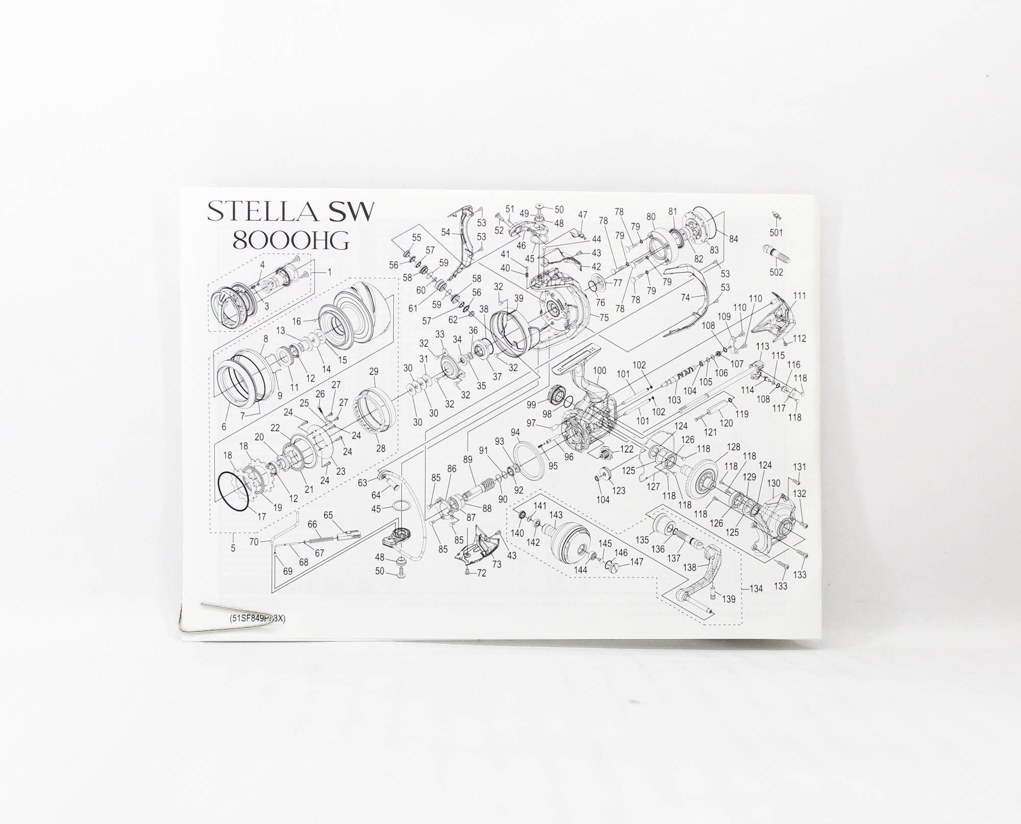 Shimano Reel Spinning Stella STLSW8000HGD SW 8000 HG 2025 (1215)