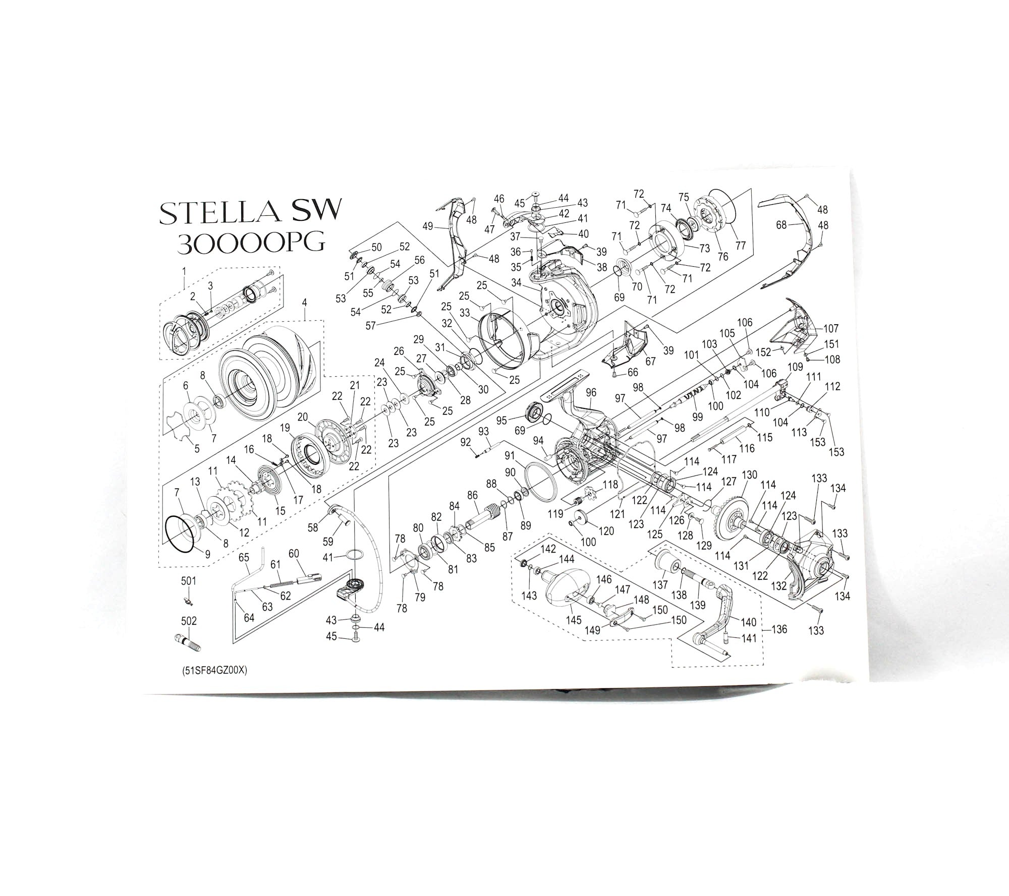 Shimano Reel Spinning Stella STLSW30000PGD SW 30000 PG 2025 (1277)