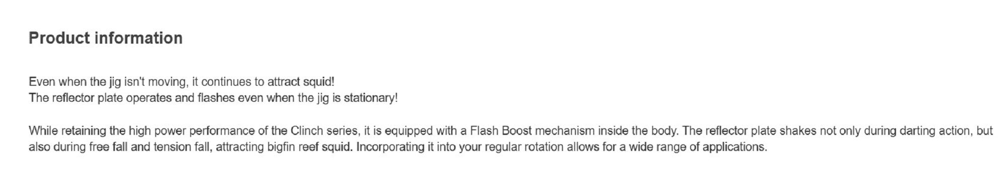Sale Shimano Sephia QE-X30T Clinch Flash Boost Squid Jig 3.0 018 (0993)