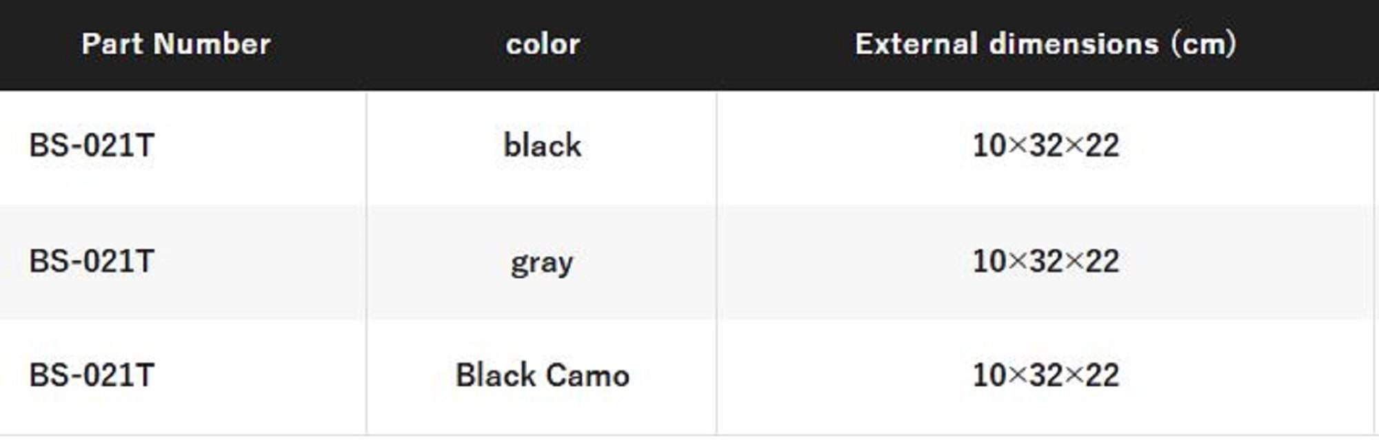 Shimano BS-021T Shoulder Bag 10 x 32 x 22 cm Black Camo (6865)