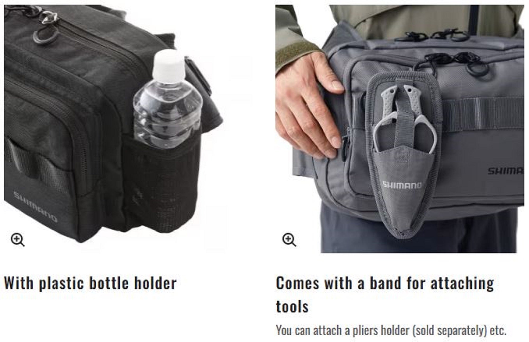 Shimano BS-021T Shoulder Bag 10 x 32 x 22 cm Black Camo (6865)