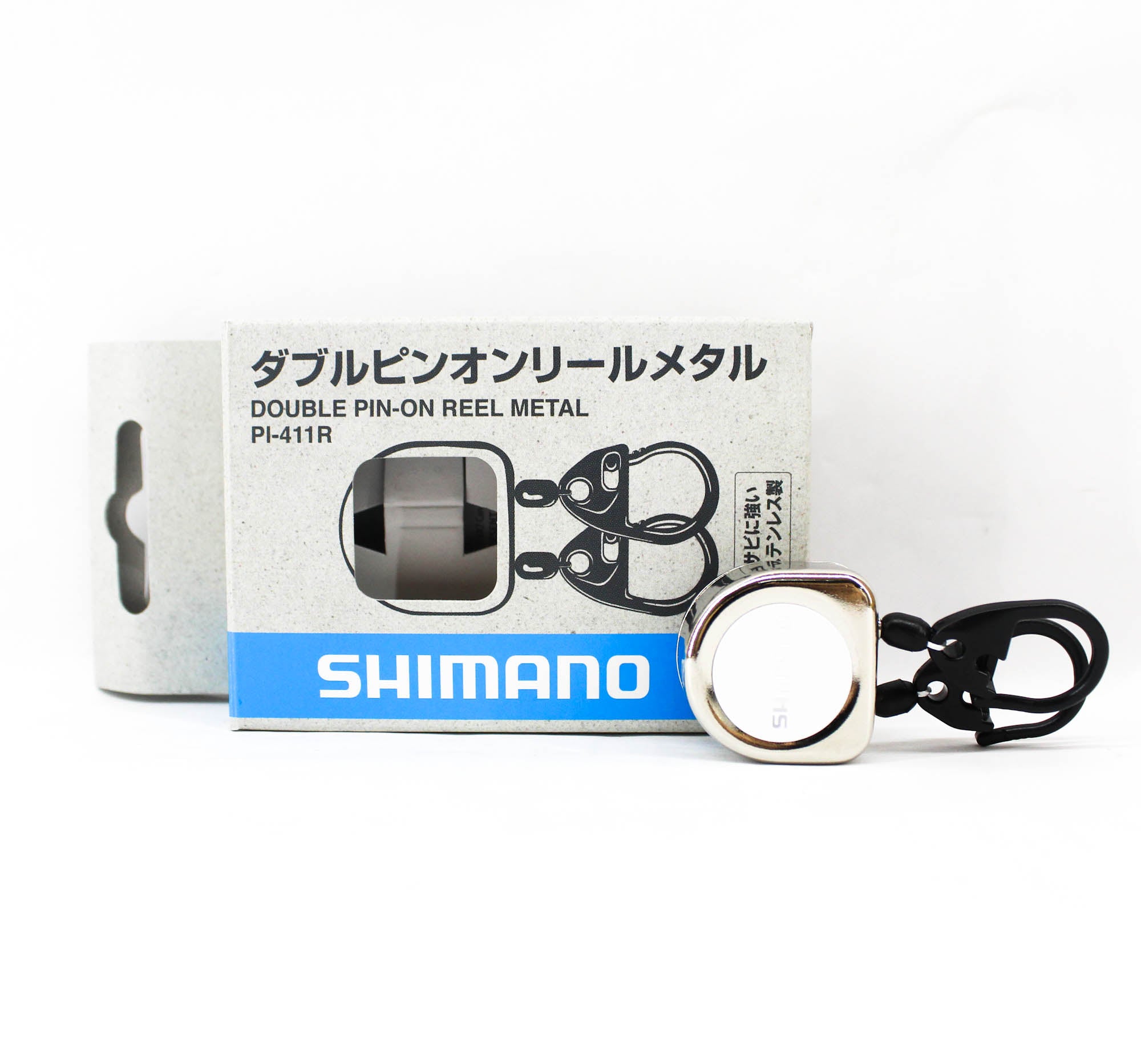 Shimano PI-411R Double Pin on Reel Metal 38cm White 116369