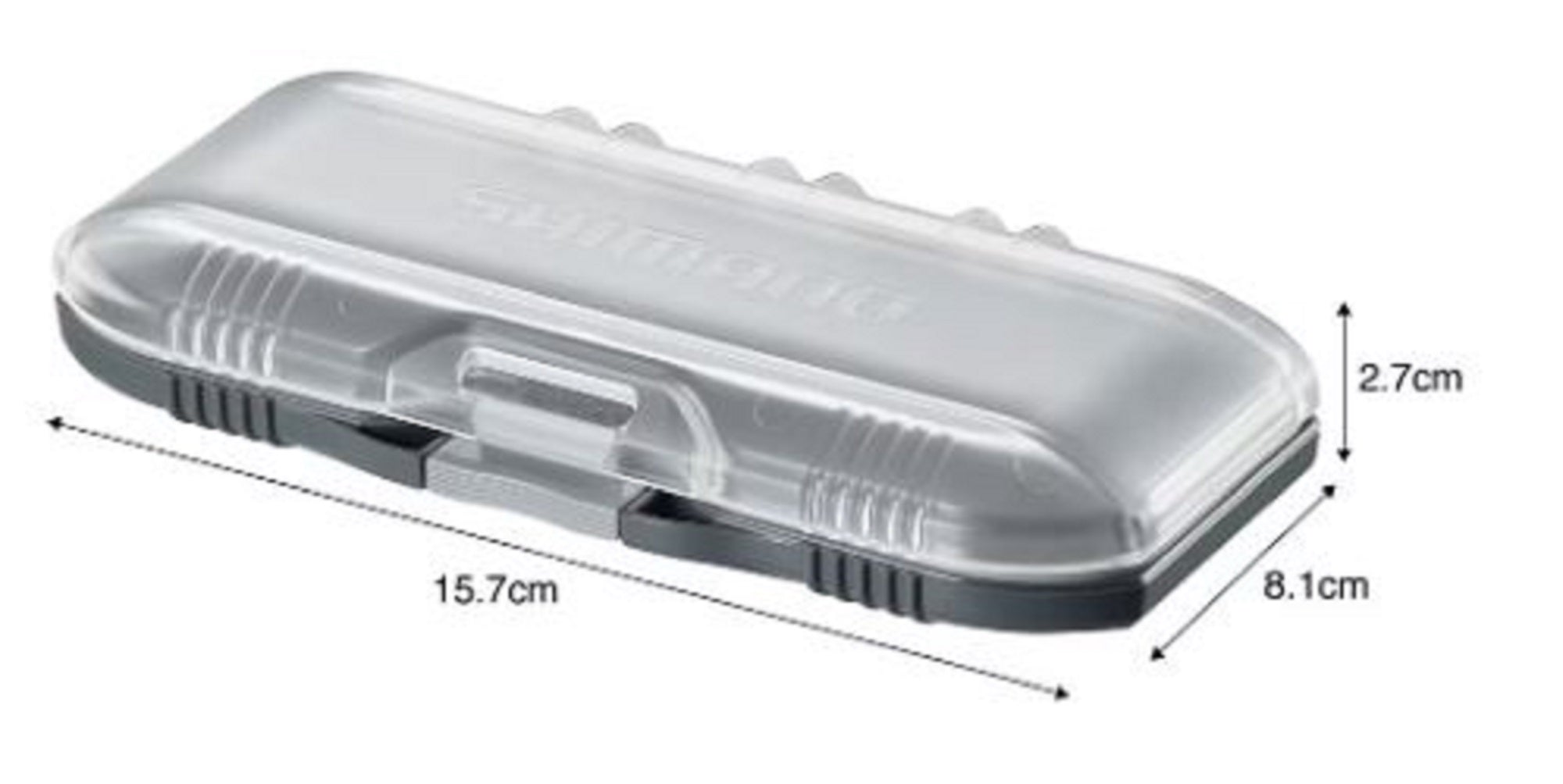 Shimano CS-201X Dry Multi Case 8.1 x 15.7 x 2.7 Black (6475)