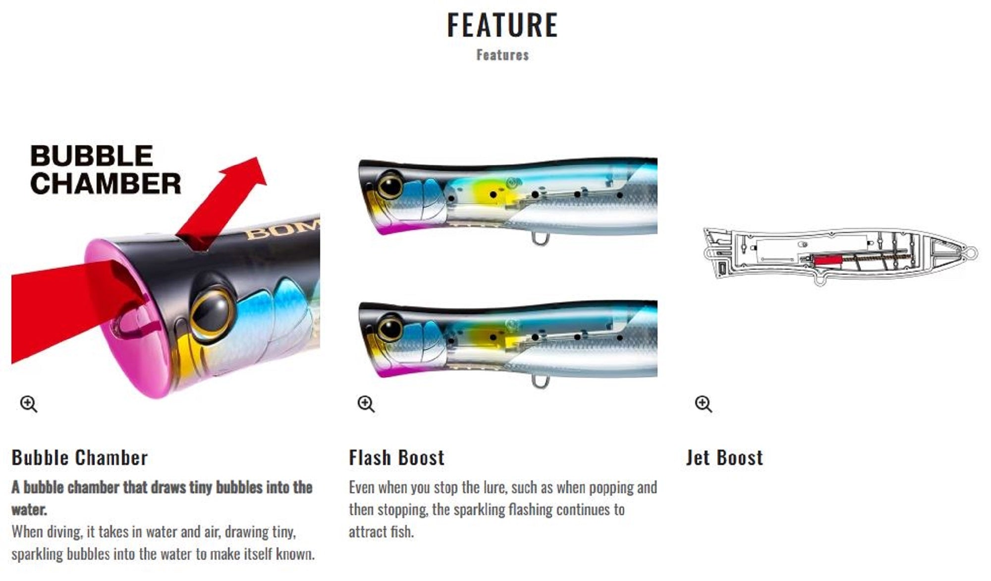 Shimano XU-P20X Bomb Throttle 200F Pencil Floating Lure 002 (7694)