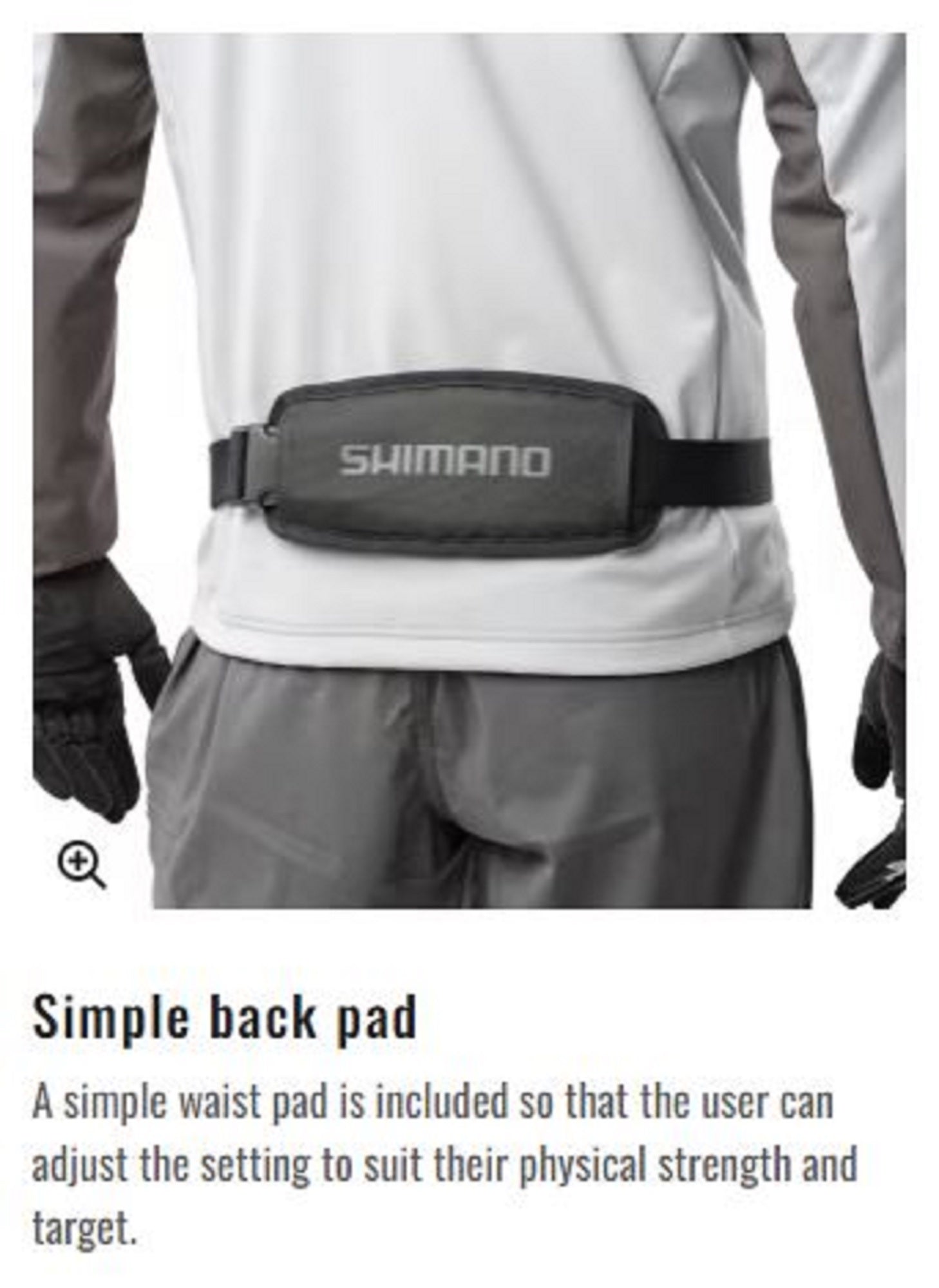 Shimano BE-202X Fighting Belt Pad 120 cm (8479)