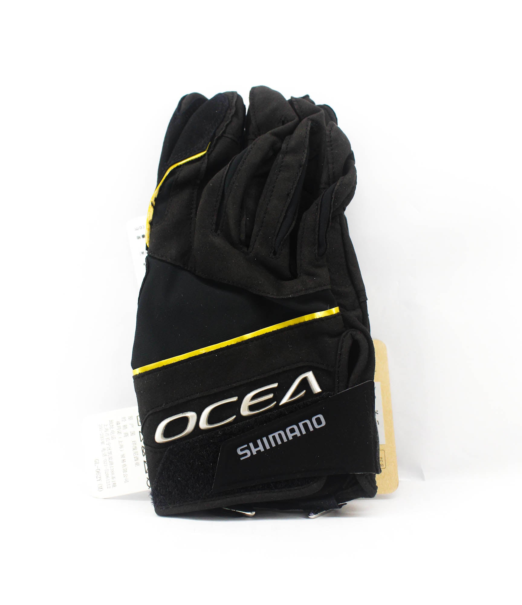 Shimano GL-062Y Gloves Ocea Casting Pro Black Size M (7495)