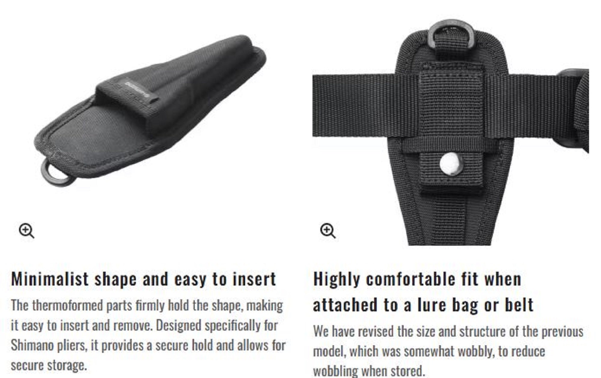 Shimano BP-051Y Plier Holder Semi Hard Black (1508)