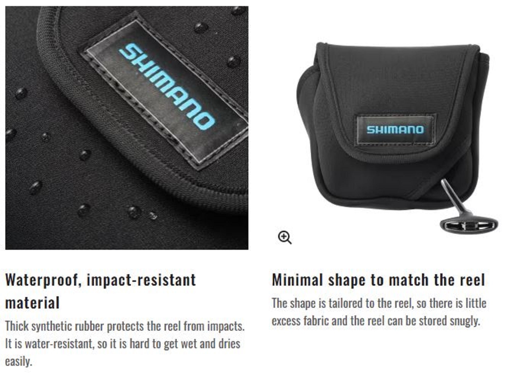 Shimano BP-070Y Size S Spinning Reel Cover Reel Size 1000-5000 BK (1560)