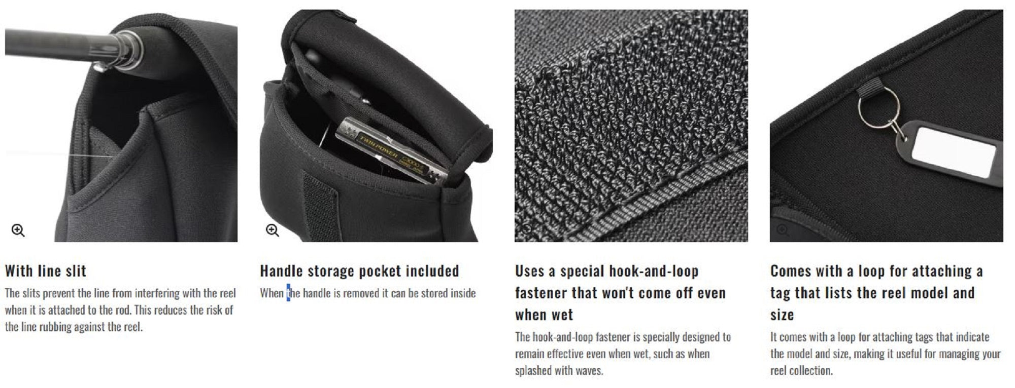 Shimano BP-070Y Size M Spinning Reel Cover Reel Size 4000-14000 BK (1577)