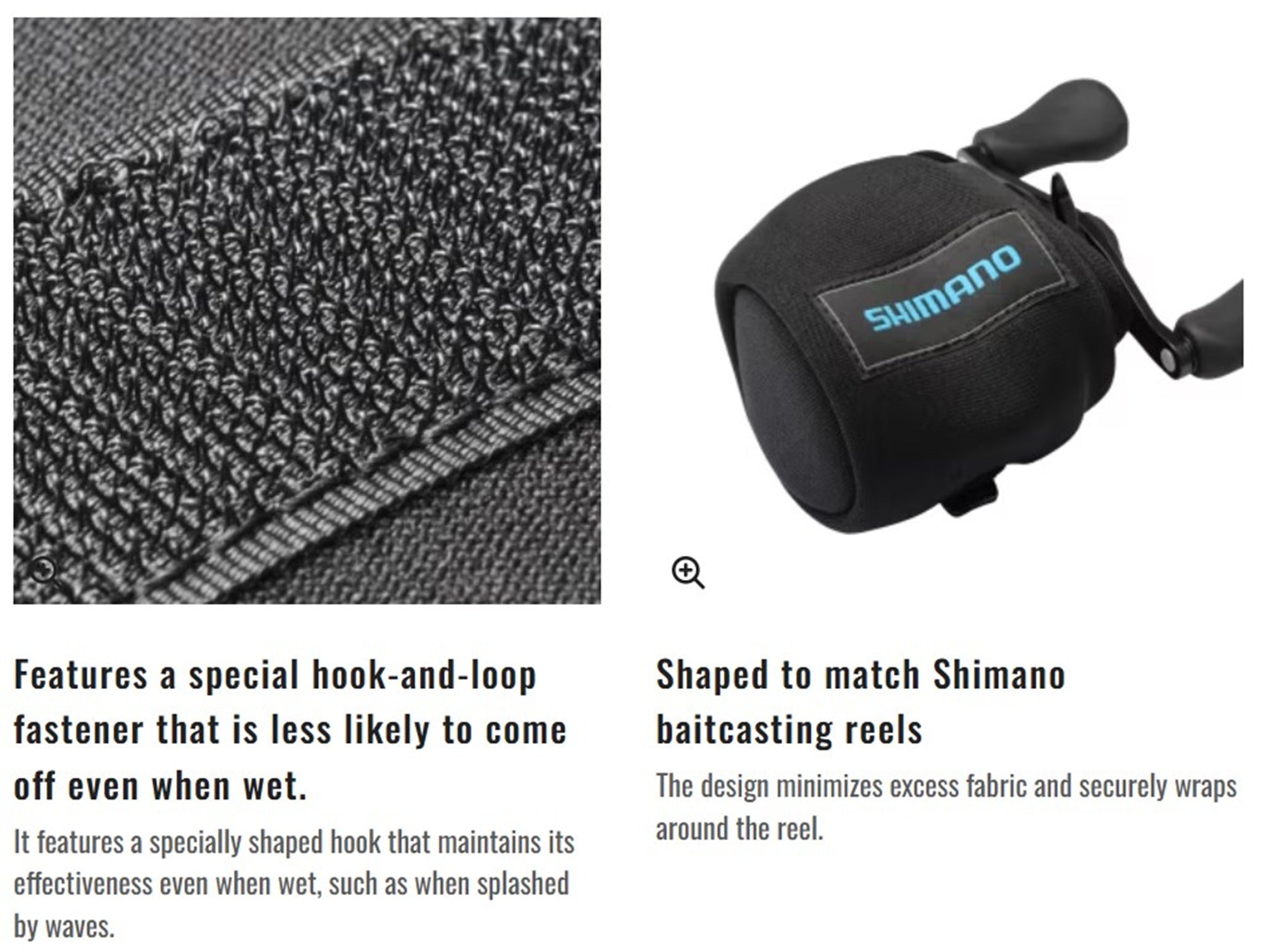 Shimano BP-072Y Size L Baitcast Reel Cover Reel Size 2000-4000 BK (1706)