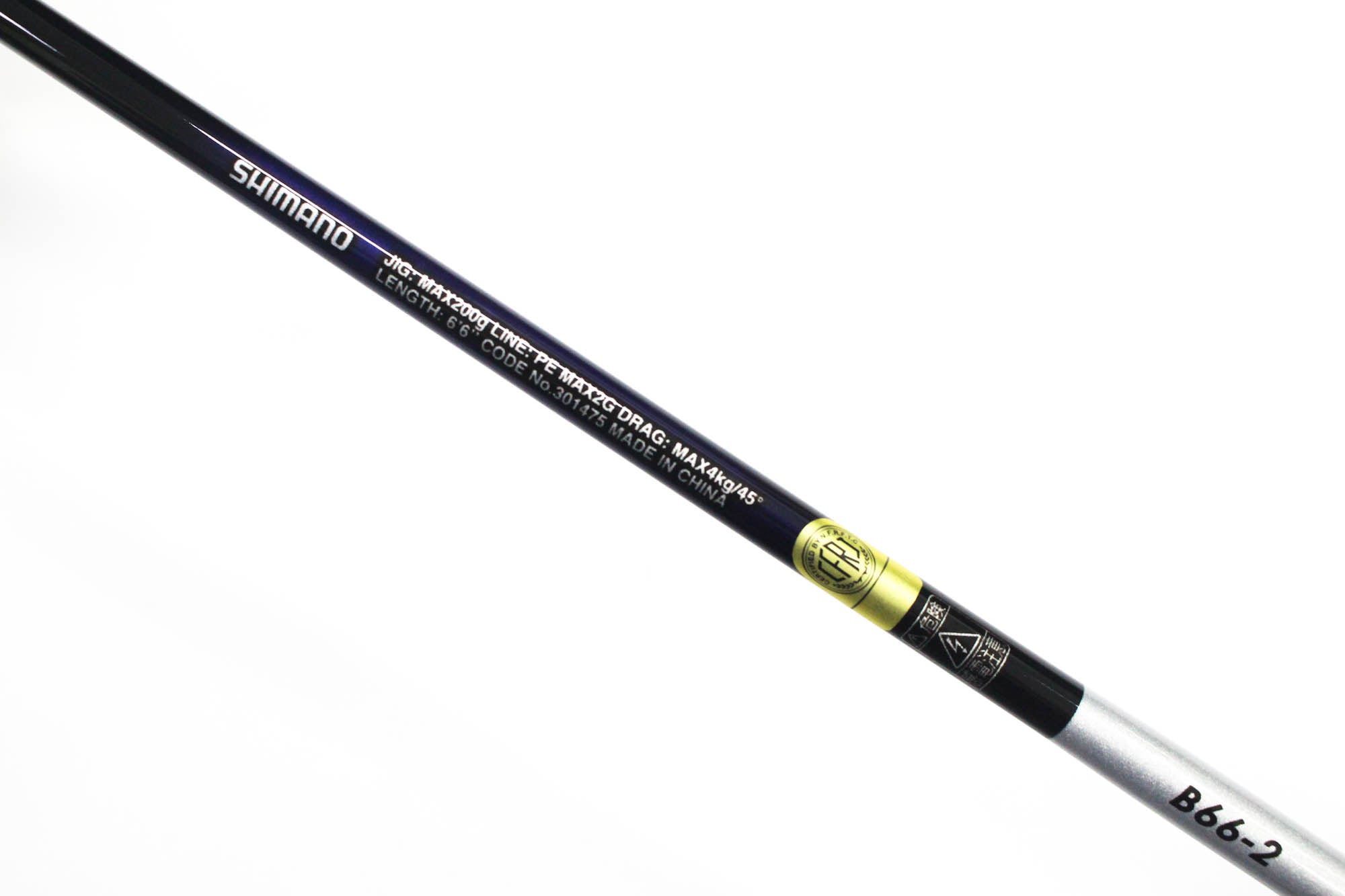 Sale Shimano Rod Baitcast Grappler BB Type Slow J B66-2 301475